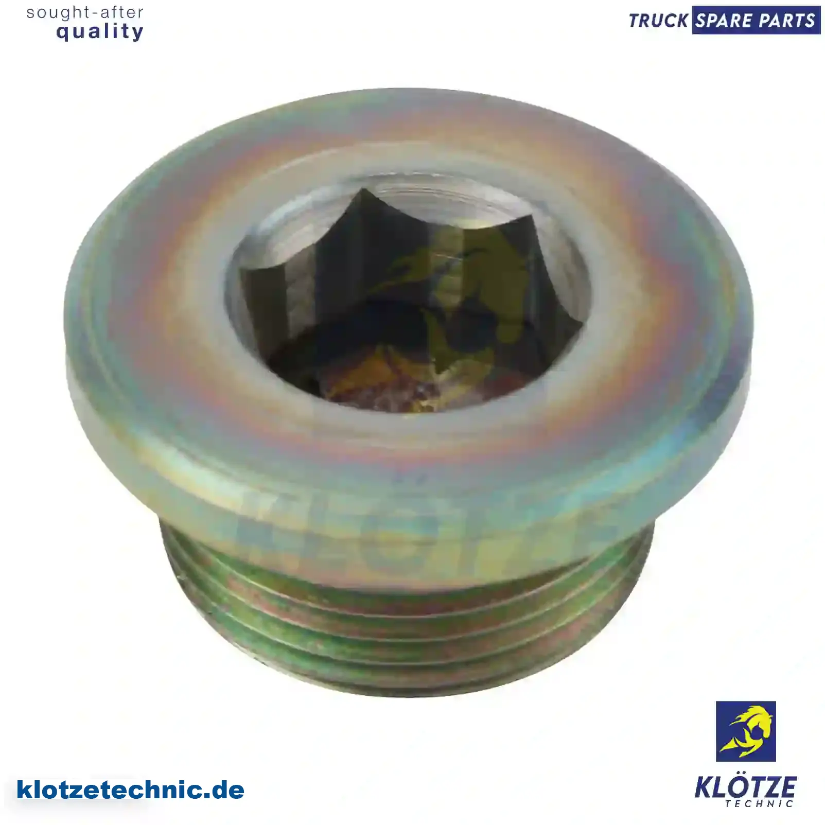 Screw plug, oil sump, 0000127161, ZG01973-0008 || Klötze Technic Automotive Air Brake Systems
