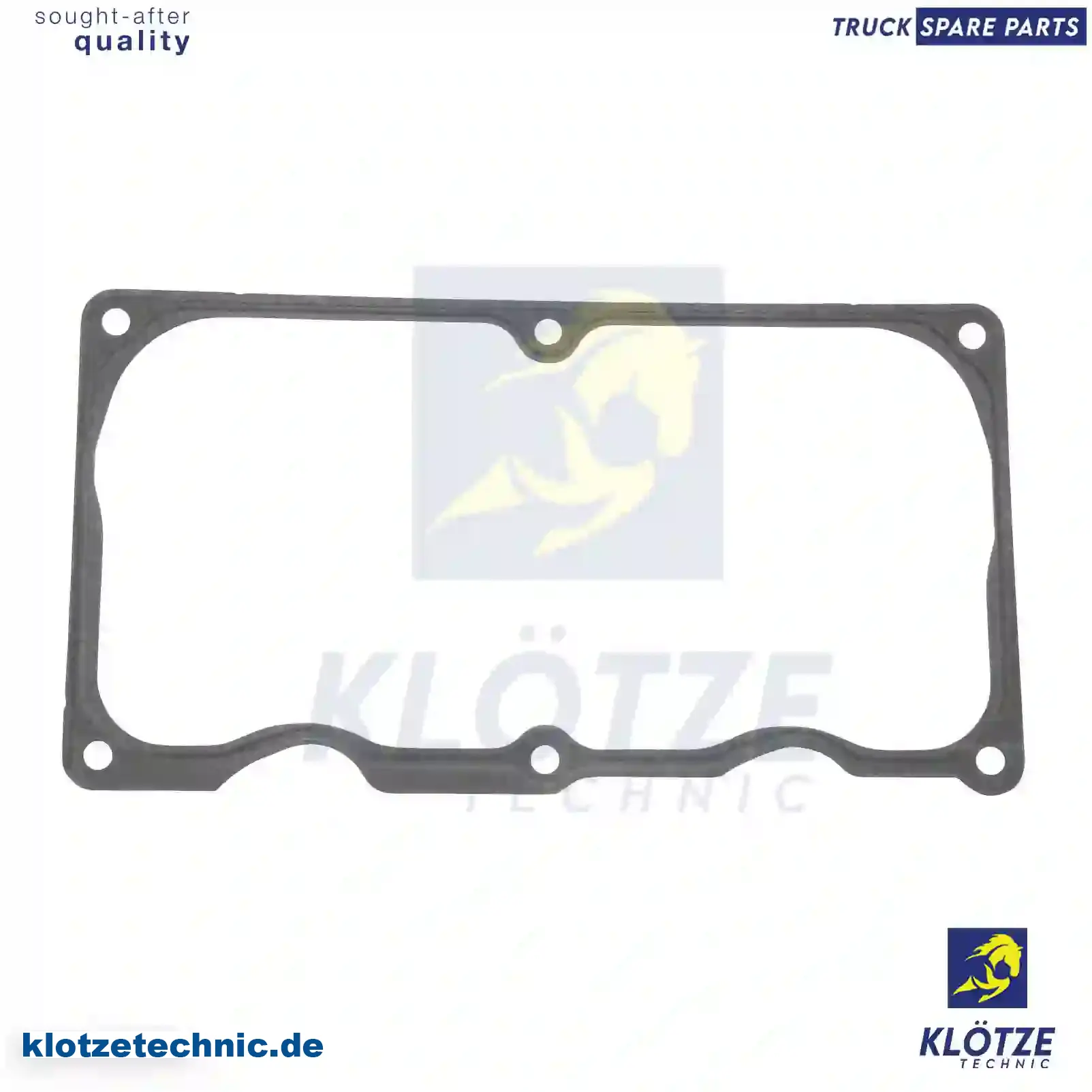Valve cover gasket, 51039050102, 51039050108, 51039050114, 51039050118, 51039050127, 51039050132, 51039050148, 51039050155 || Klötze Technic Automotive Air Brake Systems