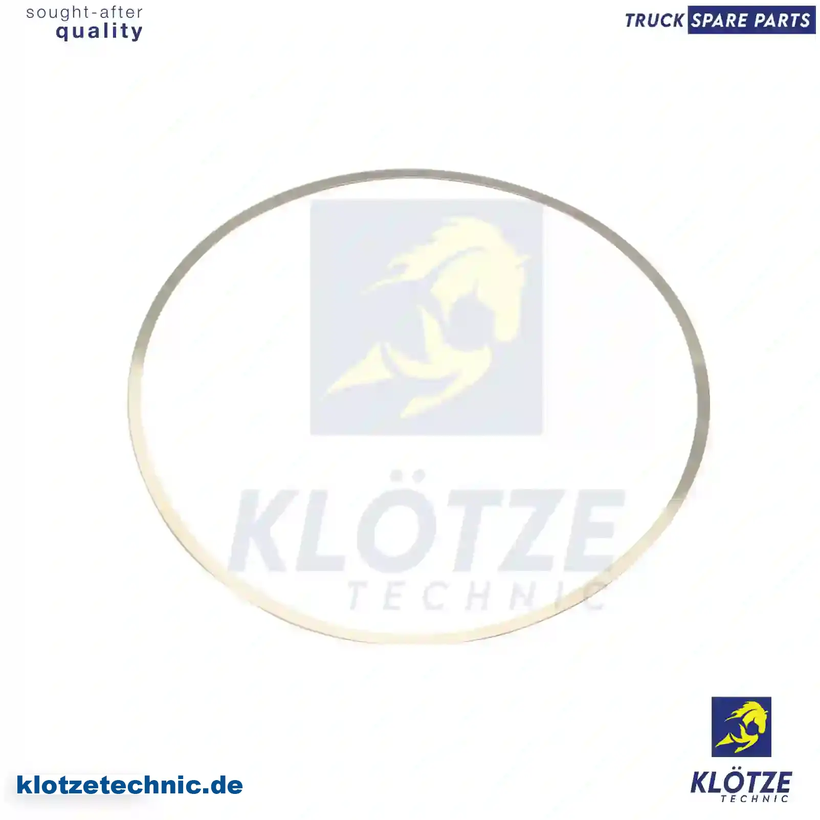 Shim, 7401677591, 1677591, || Klötze Technic Automotive Air Brake Systems