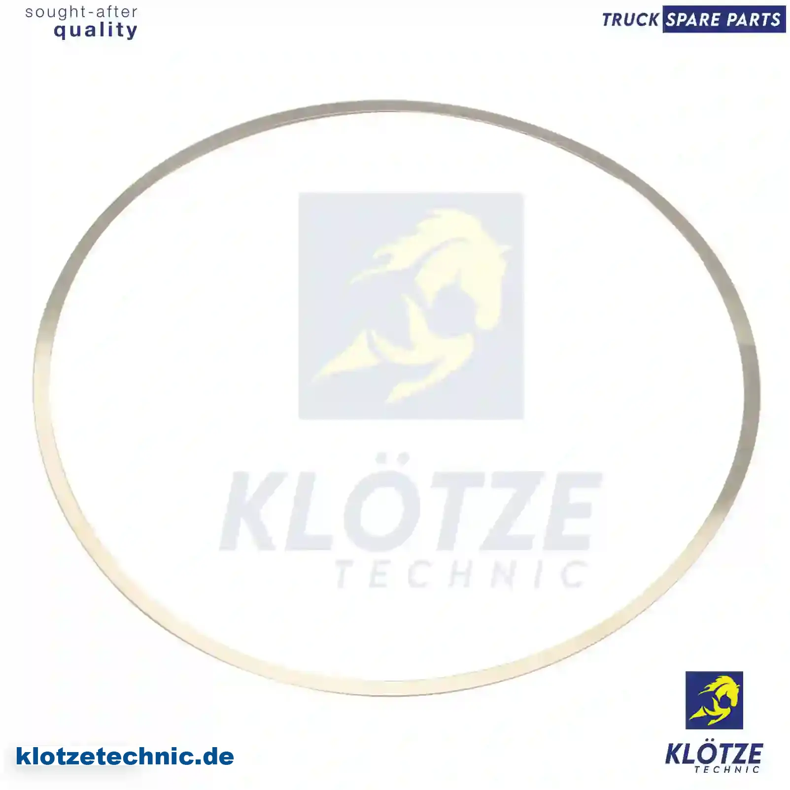 Shim, 7401677593, 1677593, || Klötze Technic Automotive Air Brake Systems