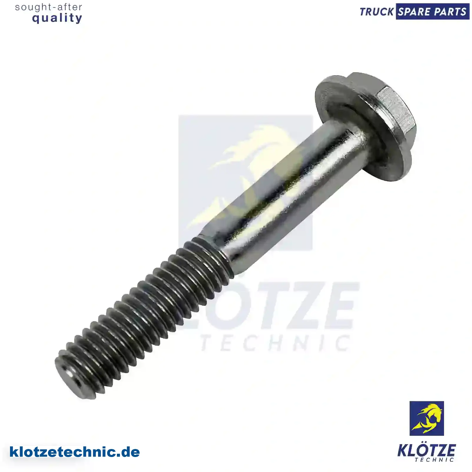 Flange screw, 8194513, ZG01158-0008, , , || Klötze Technic Automotive Air Brake Systems