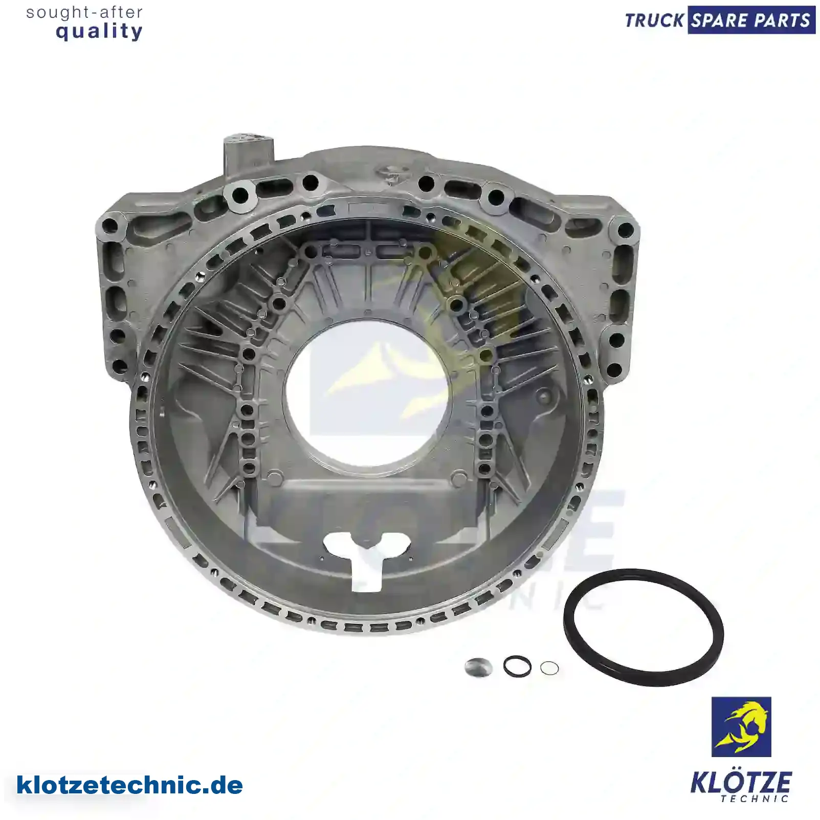 Flywheel housing, complete, 1547213, 20451304, 20451347, 8193918, 85113090 || Klötze Technic Automotive Air Brake Systems