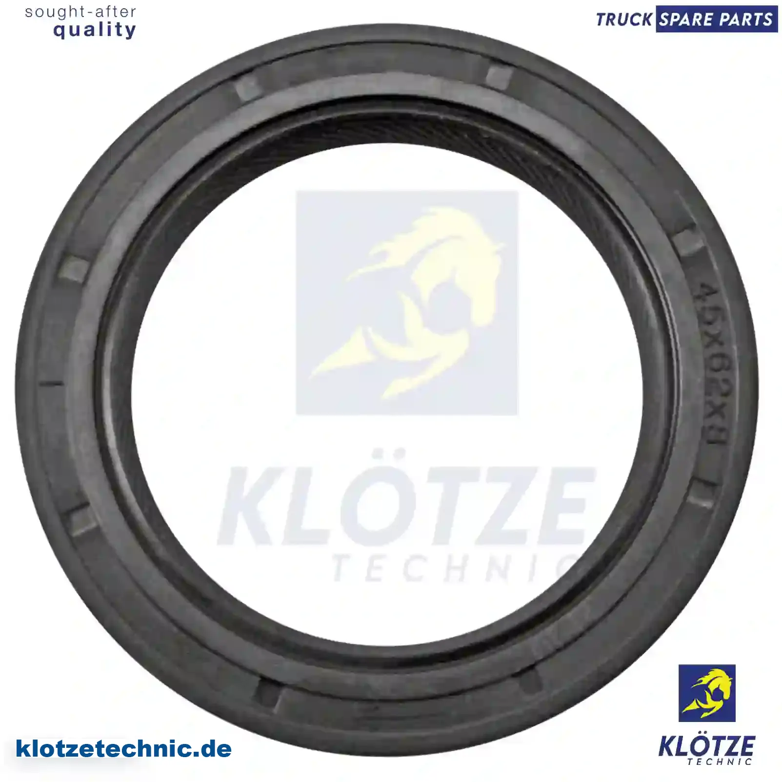 Oil seal, 7401546480, 1546480, ZG02633-0008 || Klötze Technic Automotive Air Brake Systems
