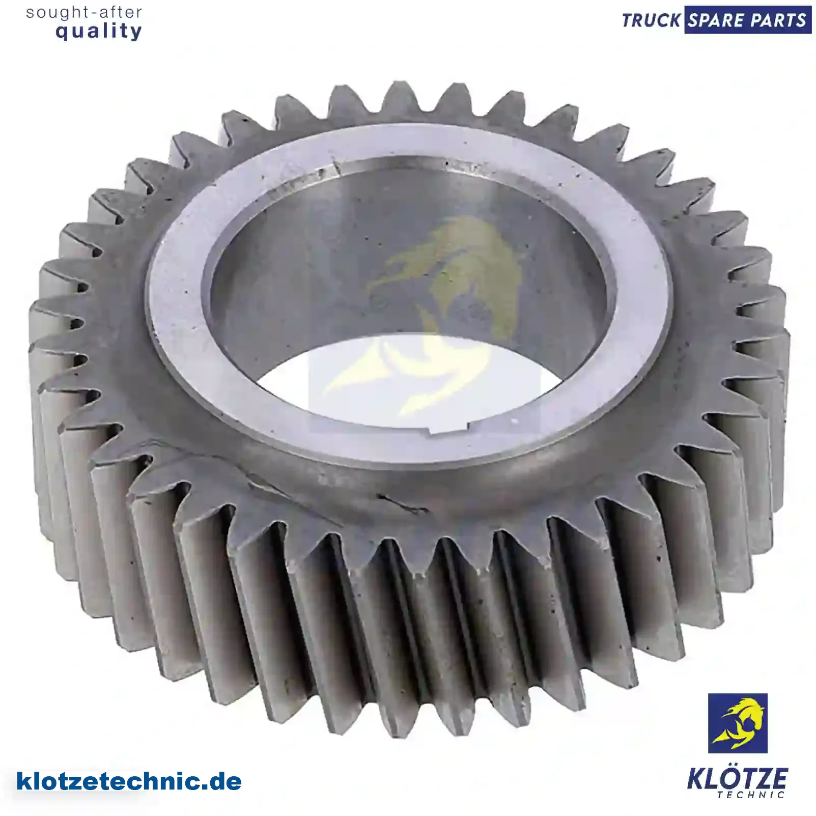 Crankshaft gear, 7408170192, 8170192, 8170192, ZG30396-0008, || Klötze Technic Automotive Air Brake Systems