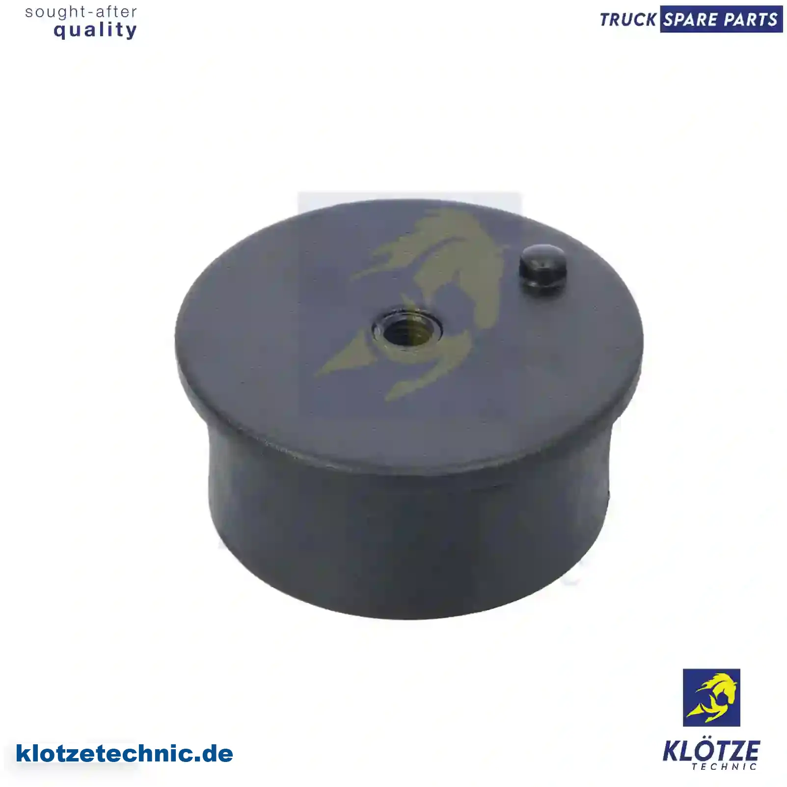 Rubber buffer, engine suspension, front, 7420747058, 20747058, , , , || Klötze Technic Automotive Air Brake Systems