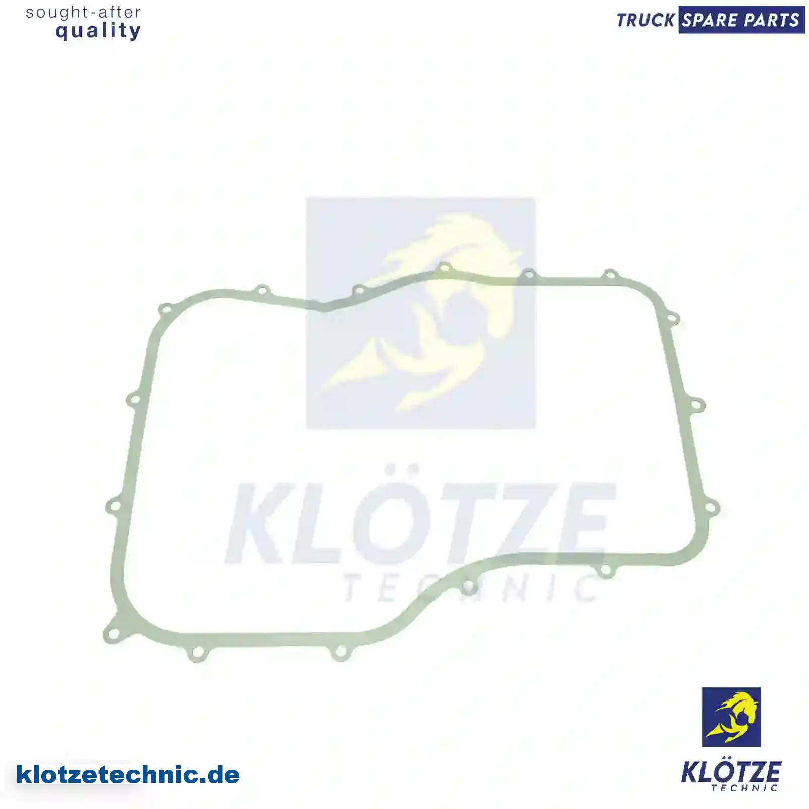 Oil sump gasket, 51059040227, 5105 || Klötze Technic Automotive Air Brake Systems