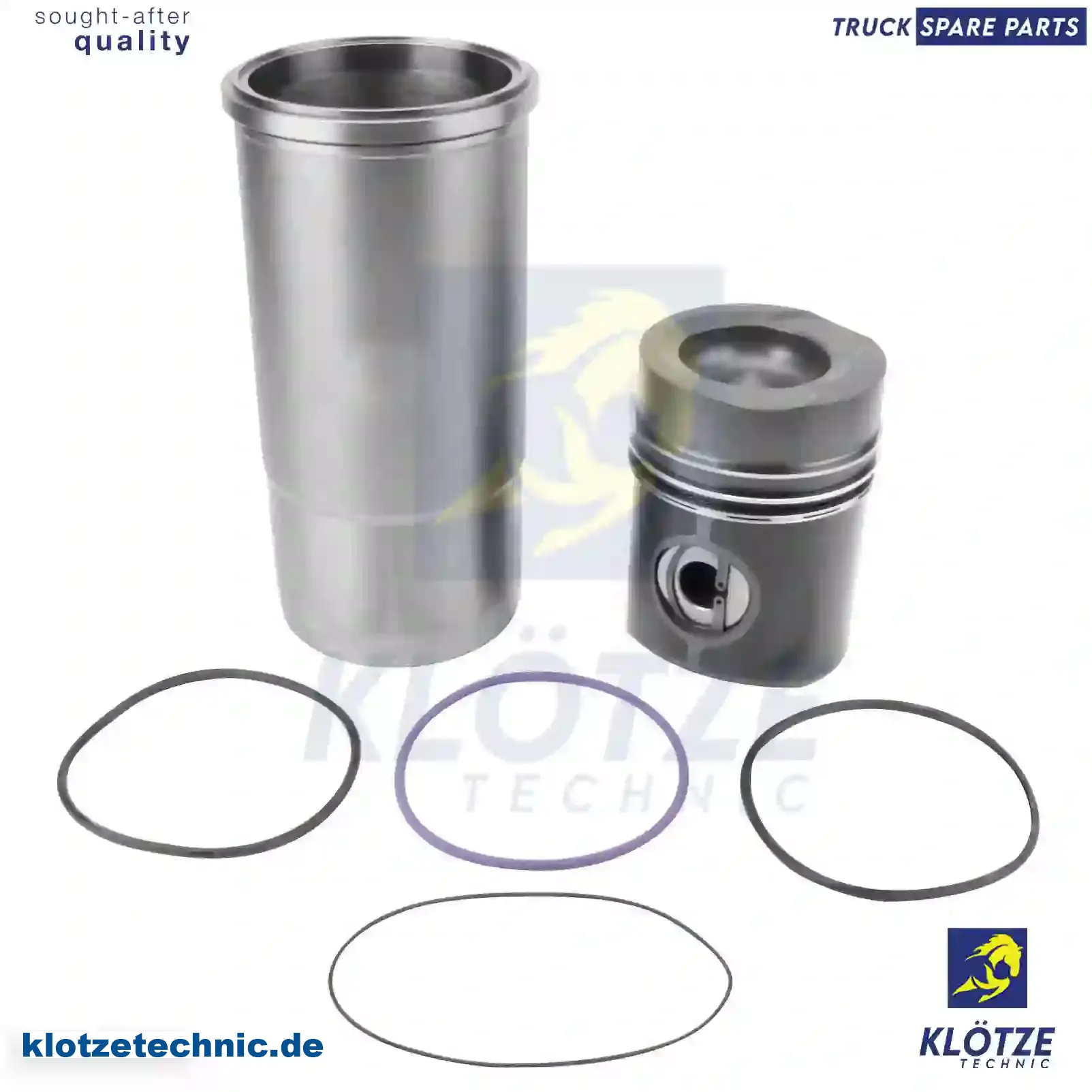Piston with liner, 275092, 275633, 6889550 || Klötze Technic Automotive Air Brake Systems