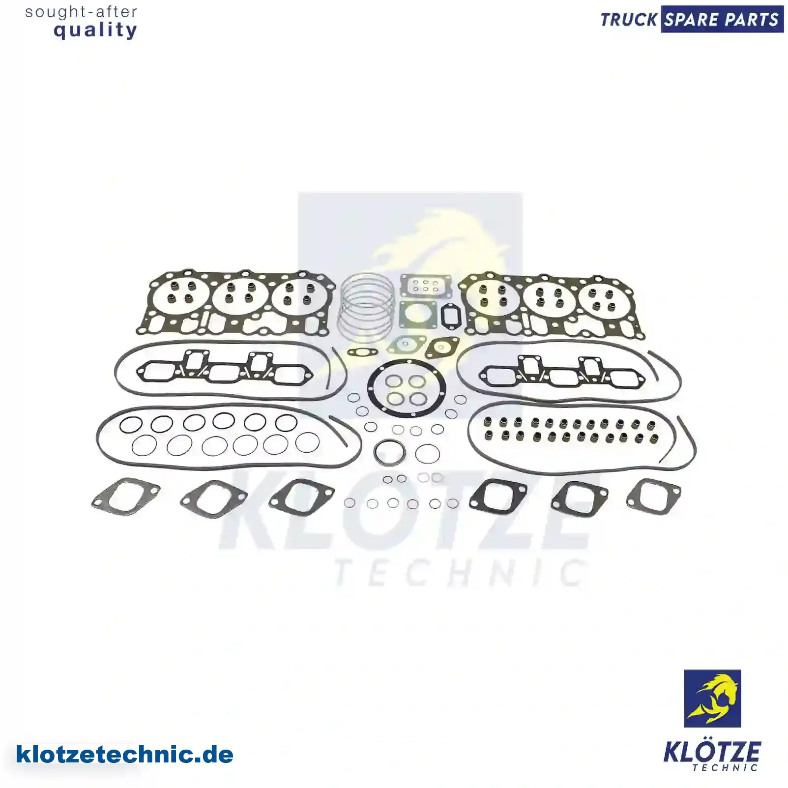 Gasket kit, crankcase, 5001852973 || Klötze Technic Automotive Air Brake Systems