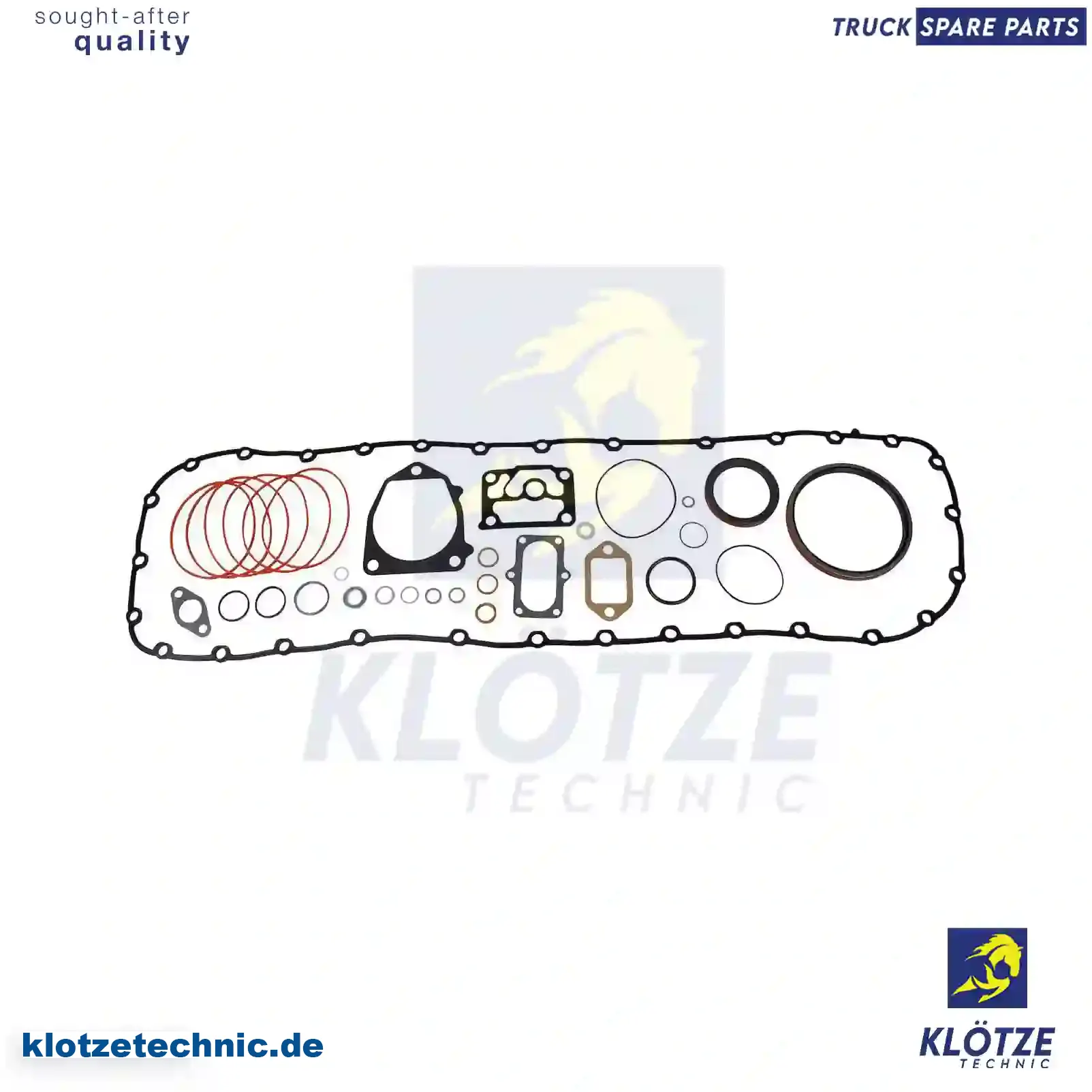 Gasket kit, crankcase, 5001858730 || Klötze Technic Automotive Air Brake Systems