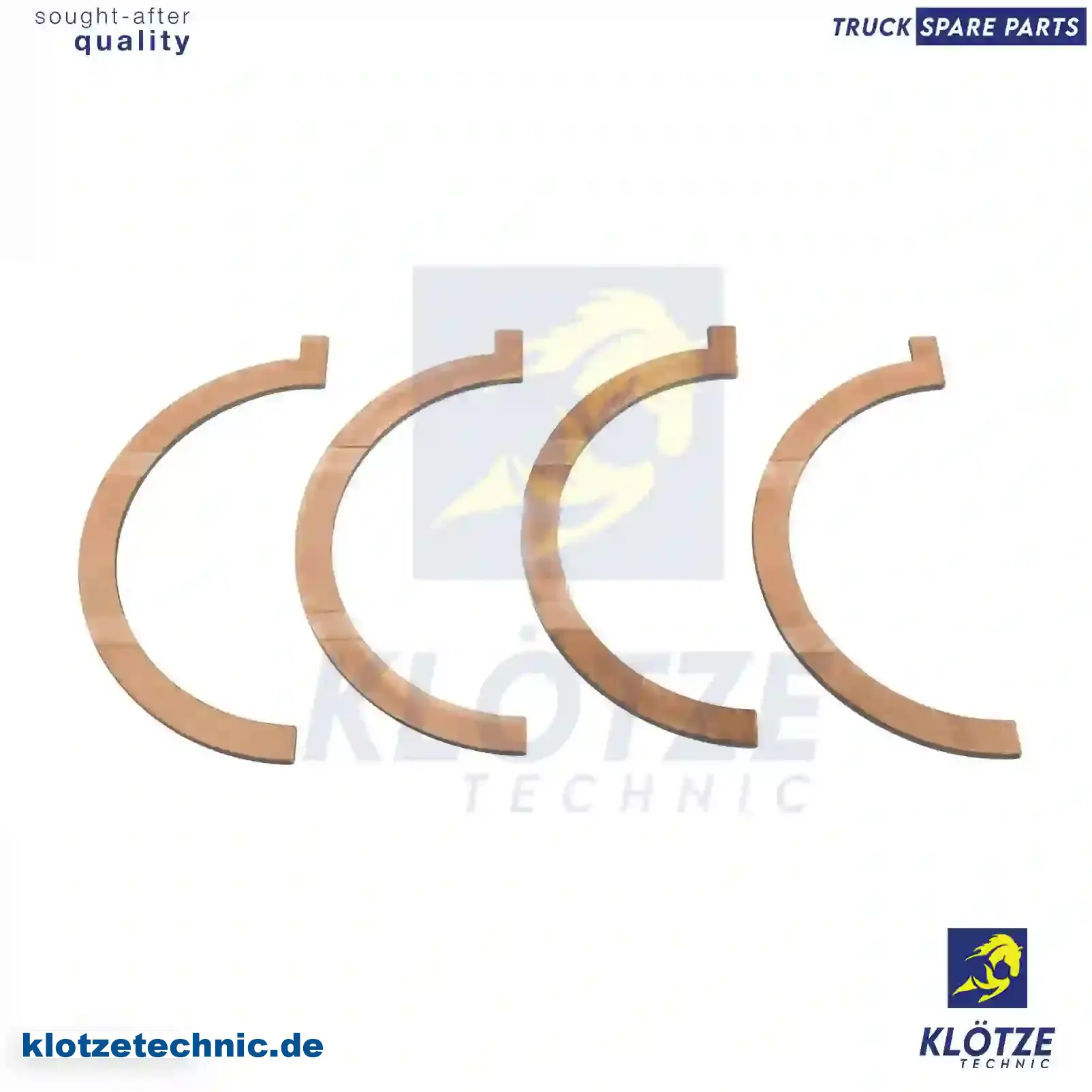 Thrust washer kit, 7403093651, 7420397164, 7421267844, 7421948261, 20397164, 21267844, 276791, 3093651, ZG40313-0008 || Klötze Technic Automotive Air Brake Systems