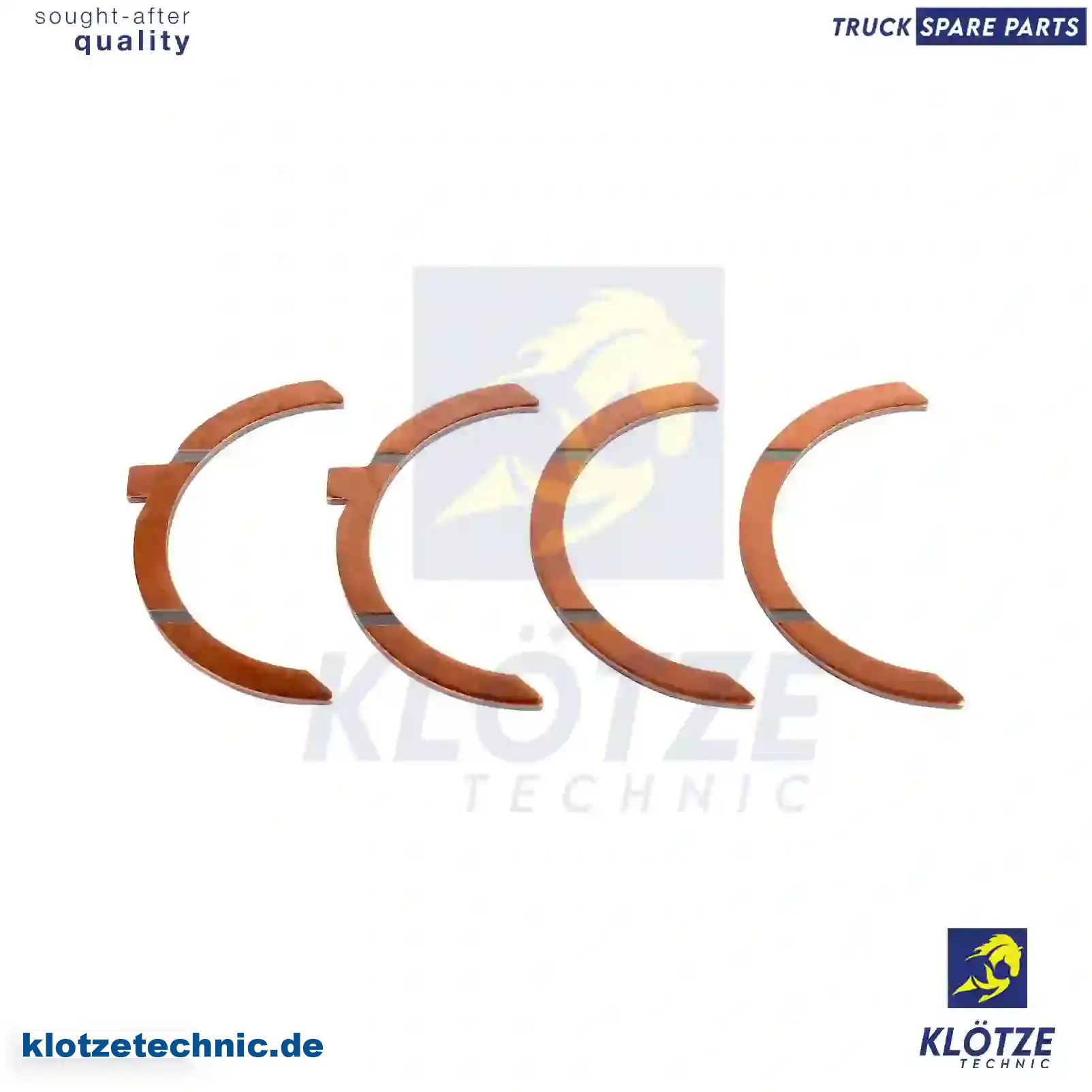Thrust washer kit, 0000153298, 0000153298S, 5001845347, 5001858665 || Klötze Technic Automotive Air Brake Systems