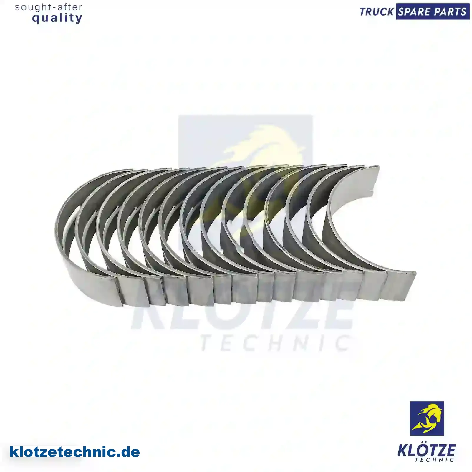 Main bearing kit, 5001847498, 5001847498S, 5010450134, 5010450135, 7485135387, || Klötze Technic Automotive Air Brake Systems