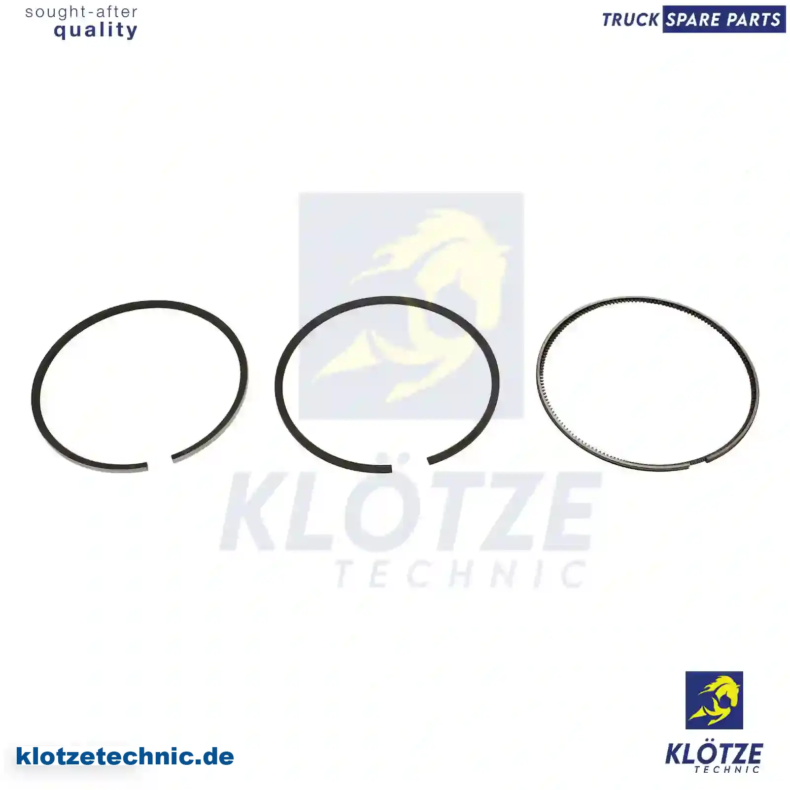 Piston ring kit, 5010284497, 5010284498, 5010284501, 5010284507, 7425126160 || Klötze Technic Automotive Air Brake Systems
