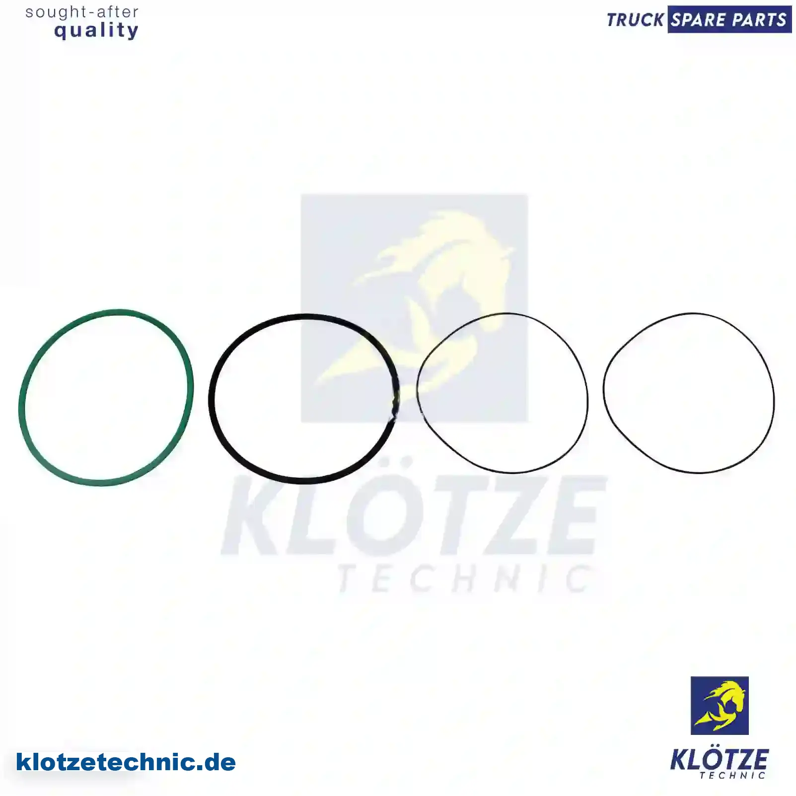 O-ring kit, cylinder liner, 0000157968S, 5003065159S, 5003065201S || Klötze Technic Automotive Air Brake Systems
