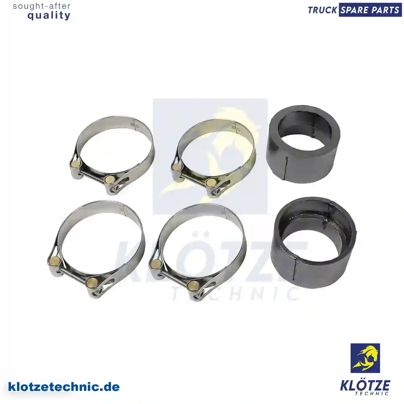Mounting kit, exhaust manifold, 7420487035, 20487035, ZG01402-0008 || Klötze Technic Automotive Air Brake Systems