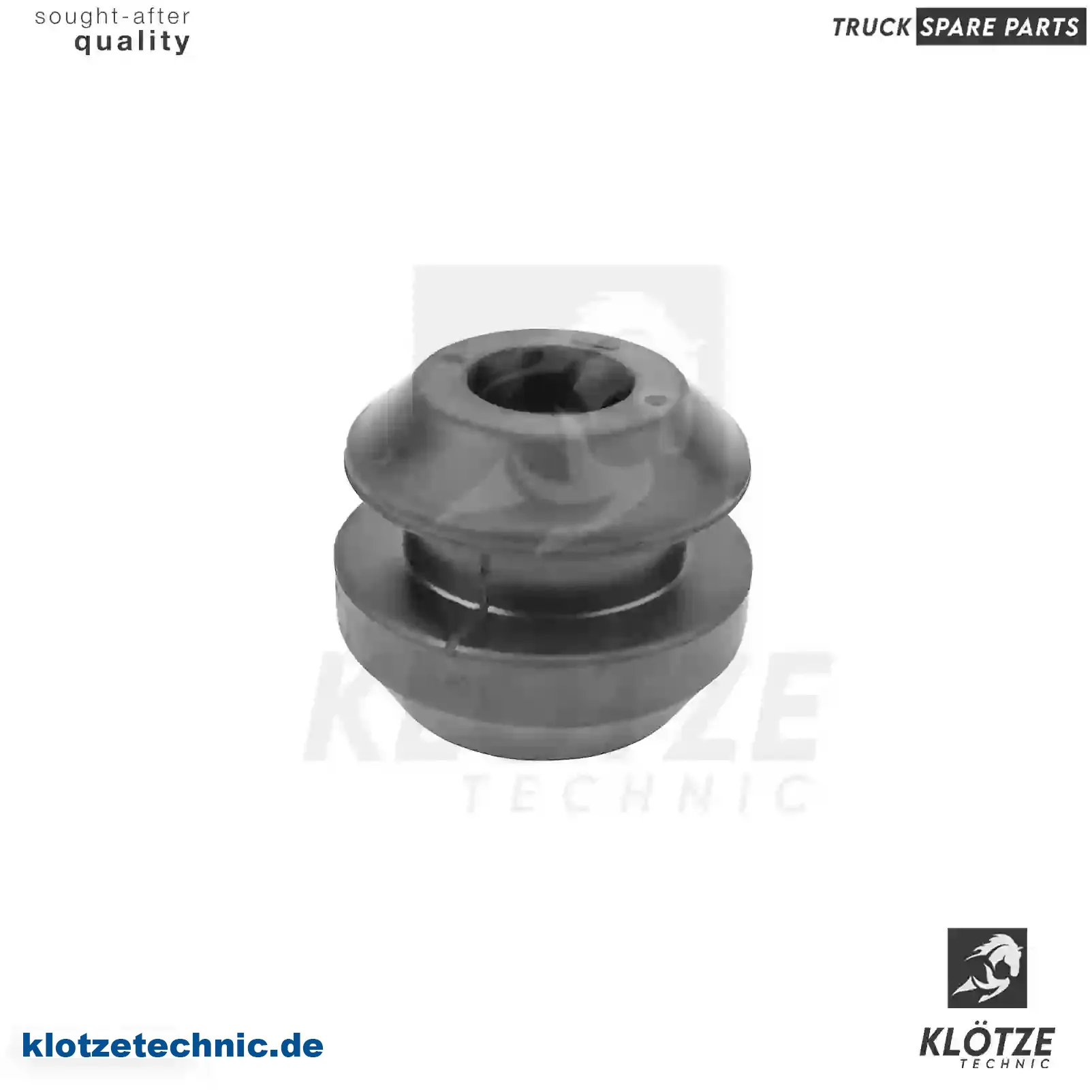 Rubber buffer, 81960200341, 81960200373, 81960200408, 81960200418, 81962000408, 81962000418 || Klötze Technic Automotive Air Brake Systems
