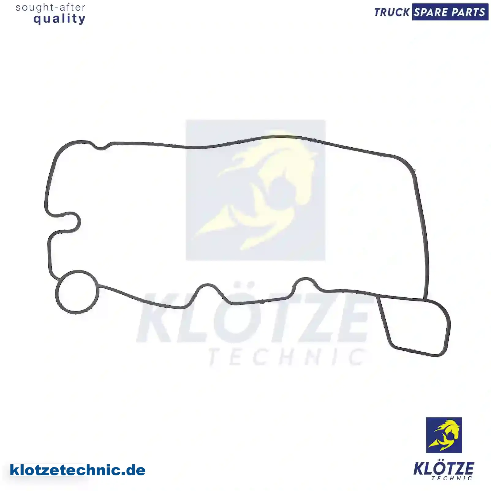 Gasket, oil cooler housing, 51059010122, 5105 || Klötze Technic Automotive Air Brake Systems