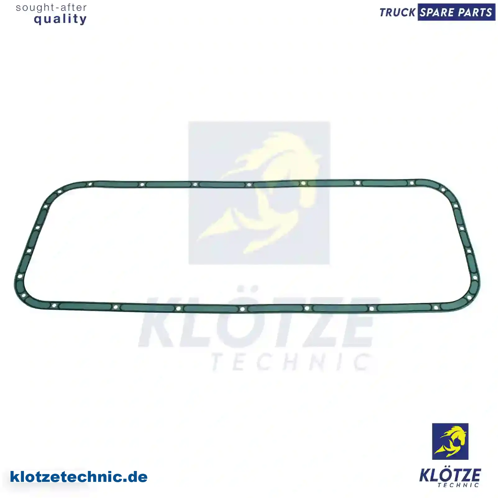 Oil sump gasket, 1460362, 1744775, 1865675, ZG01801-0008 || Klötze Technic Automotive Air Brake Systems