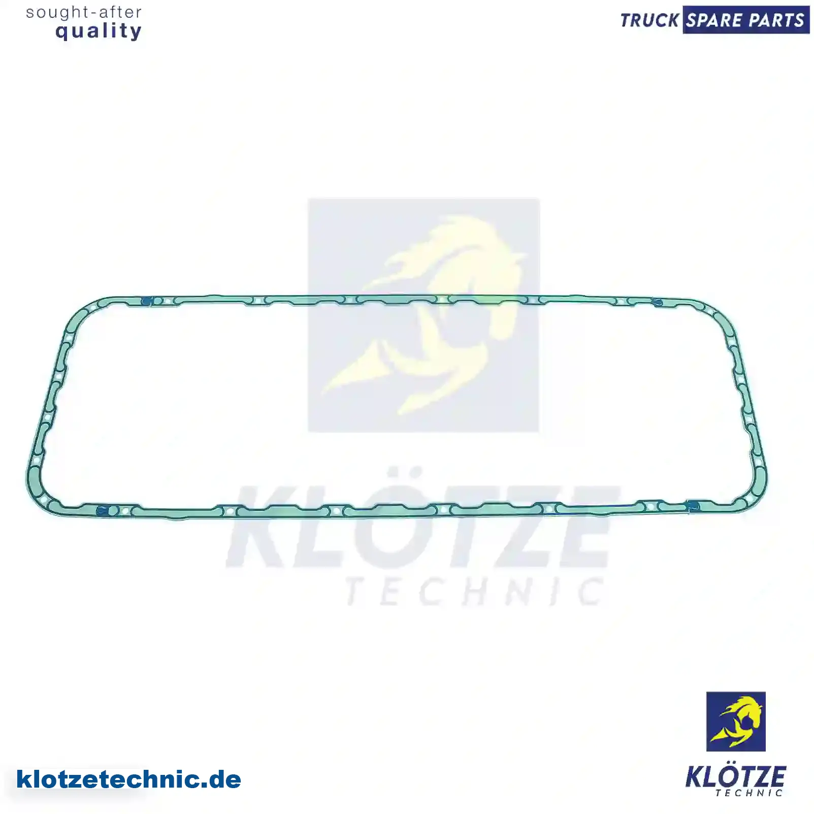 Oil sump gasket, 1494628, 1744776, 1865676, ZG01804-0008 || Klötze Technic Automotive Air Brake Systems