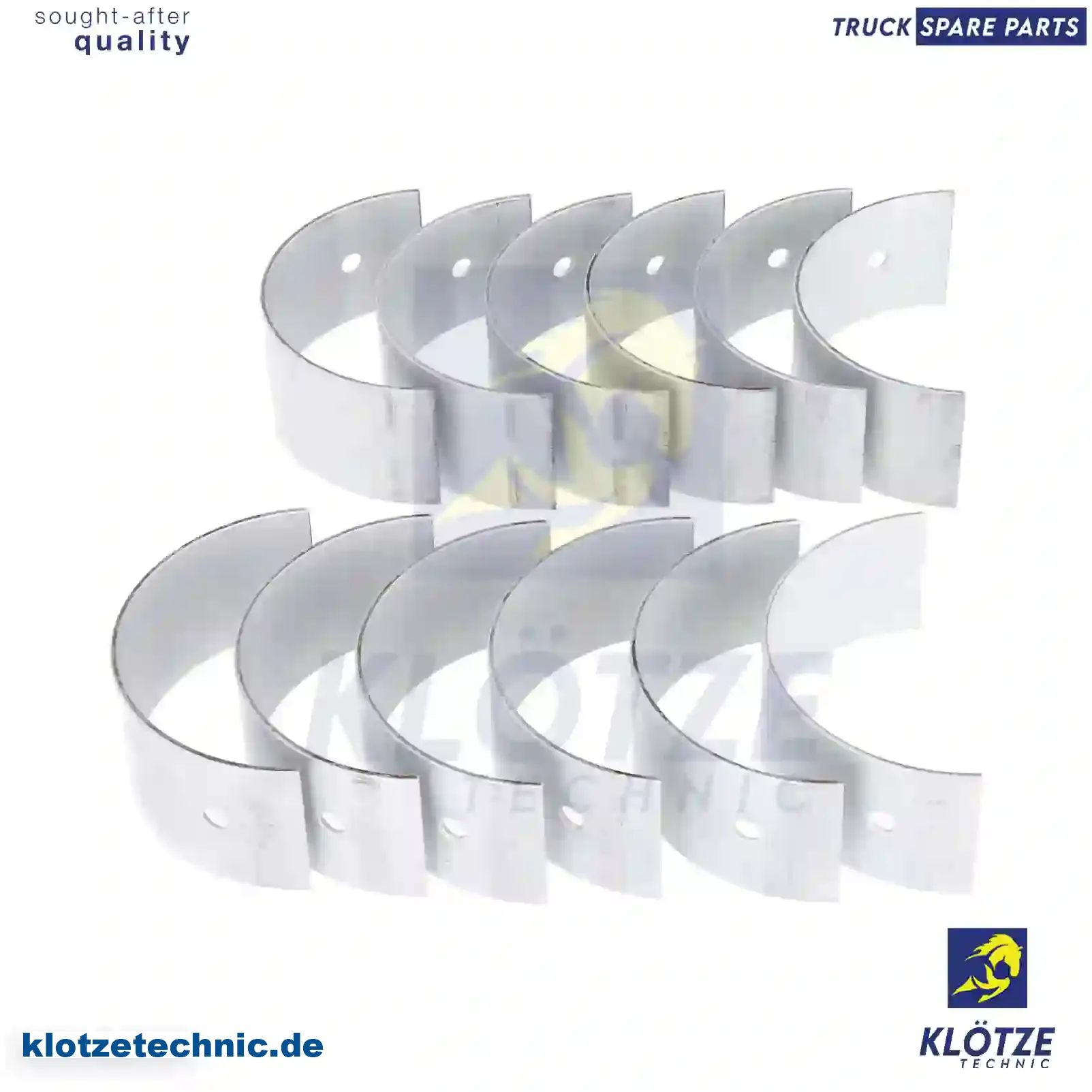 Con rod bearing kit, 20586602, 20586602S, 8131068 || Klötze Technic Automotive Air Brake Systems