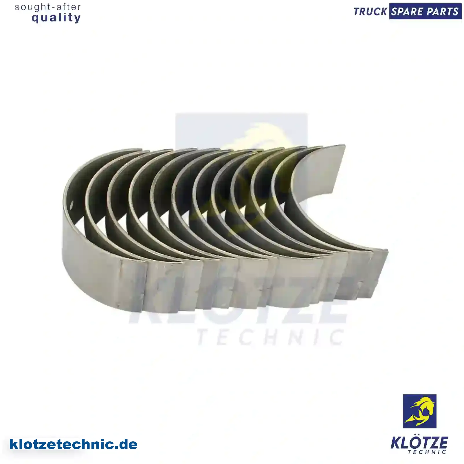 Con rod bearing kit, 64100CPSTD, 1543732, 270796, 270796S || Klötze Technic Automotive Air Brake Systems