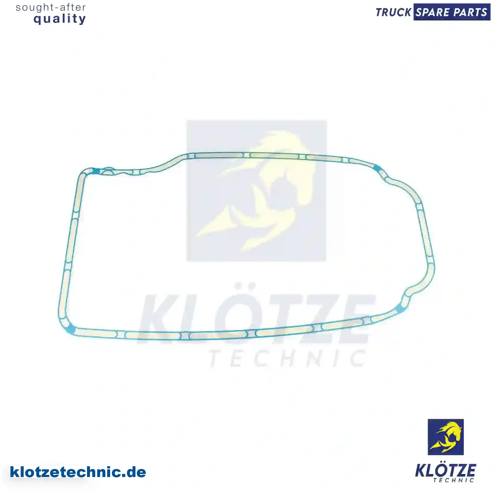 Oil sump gasket, 1520507, ZG01805-0008 || Klötze Technic Automotive Air Brake Systems