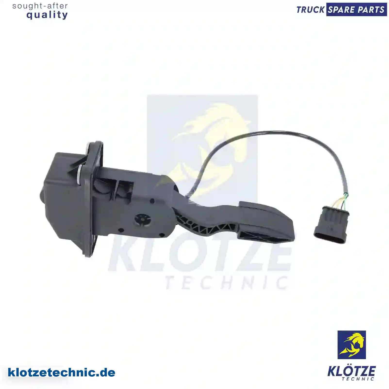 Accelerator pedal, 5801331272 || Klötze Technic Automotive Air Brake Systems