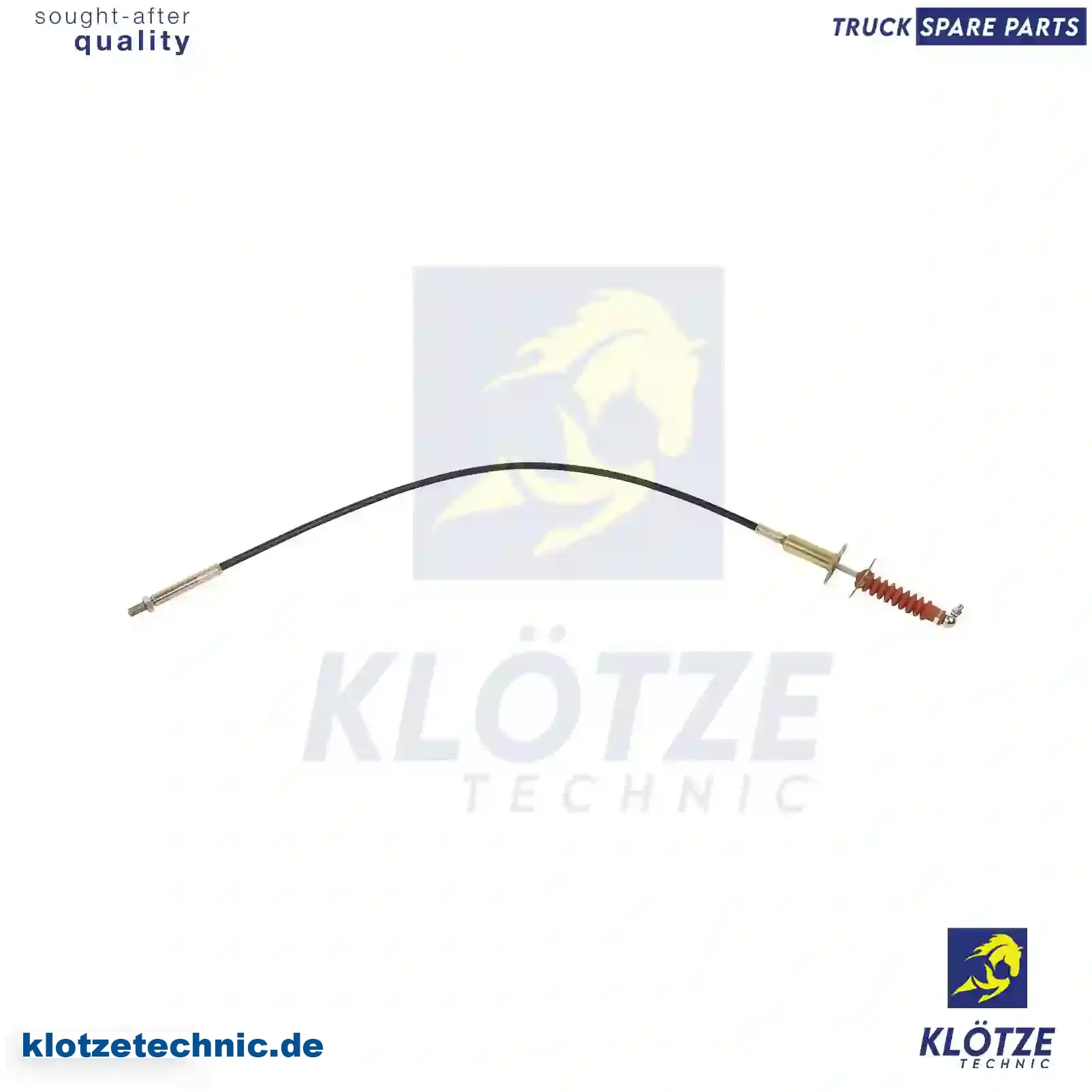 Throttle cable, 42077388 || Klötze Technic Automotive Air Brake Systems
