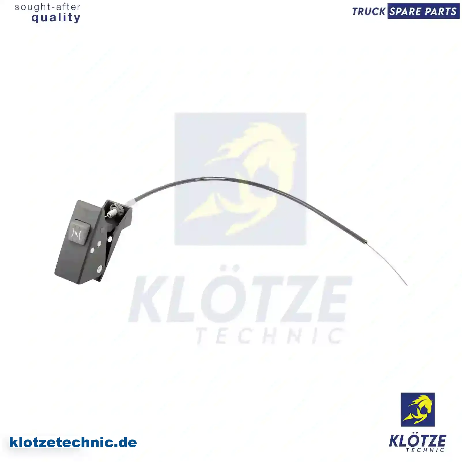 Throttle cable, 98474986 || Klötze Technic Automotive Air Brake Systems