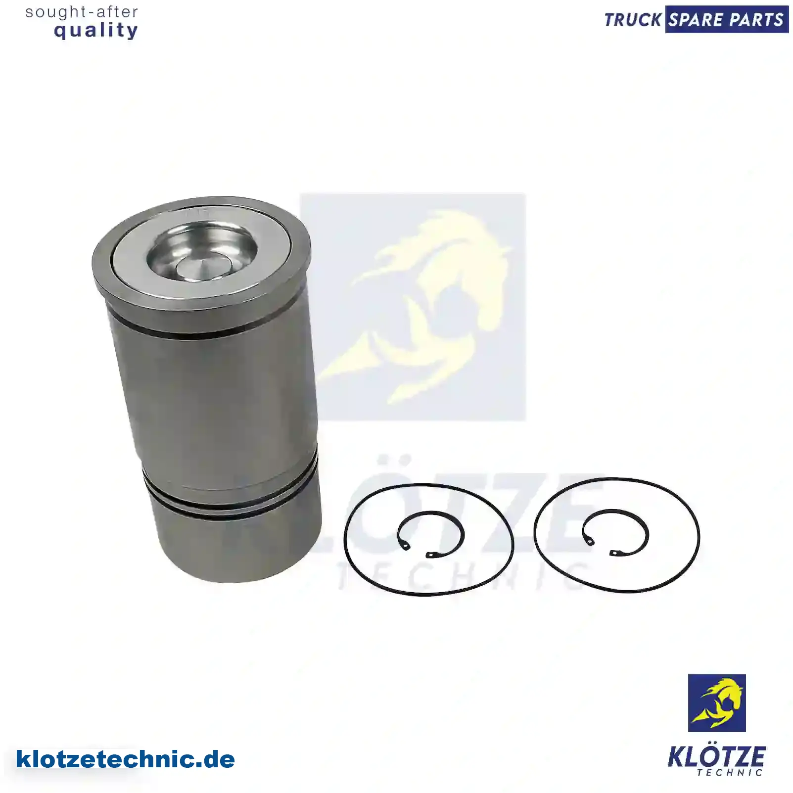 Piston with liner, 7485126579, 85126 || Klötze Technic Automotive Air Brake Systems