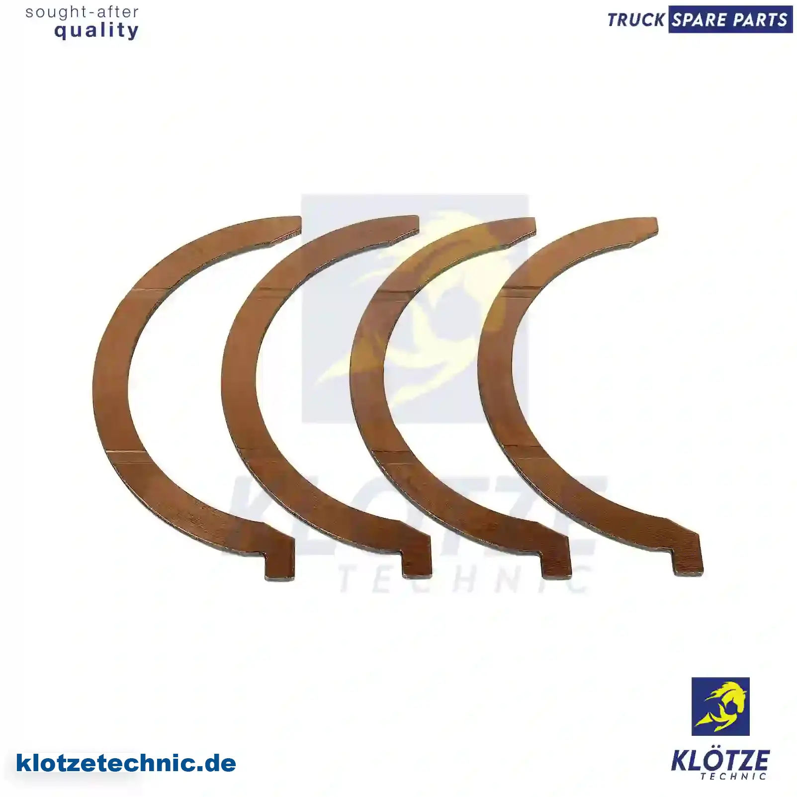 Thrust washer kit, 1350815S, 1444619S, 1531996S, ZG40311-0008 || Klötze Technic Automotive Air Brake Systems