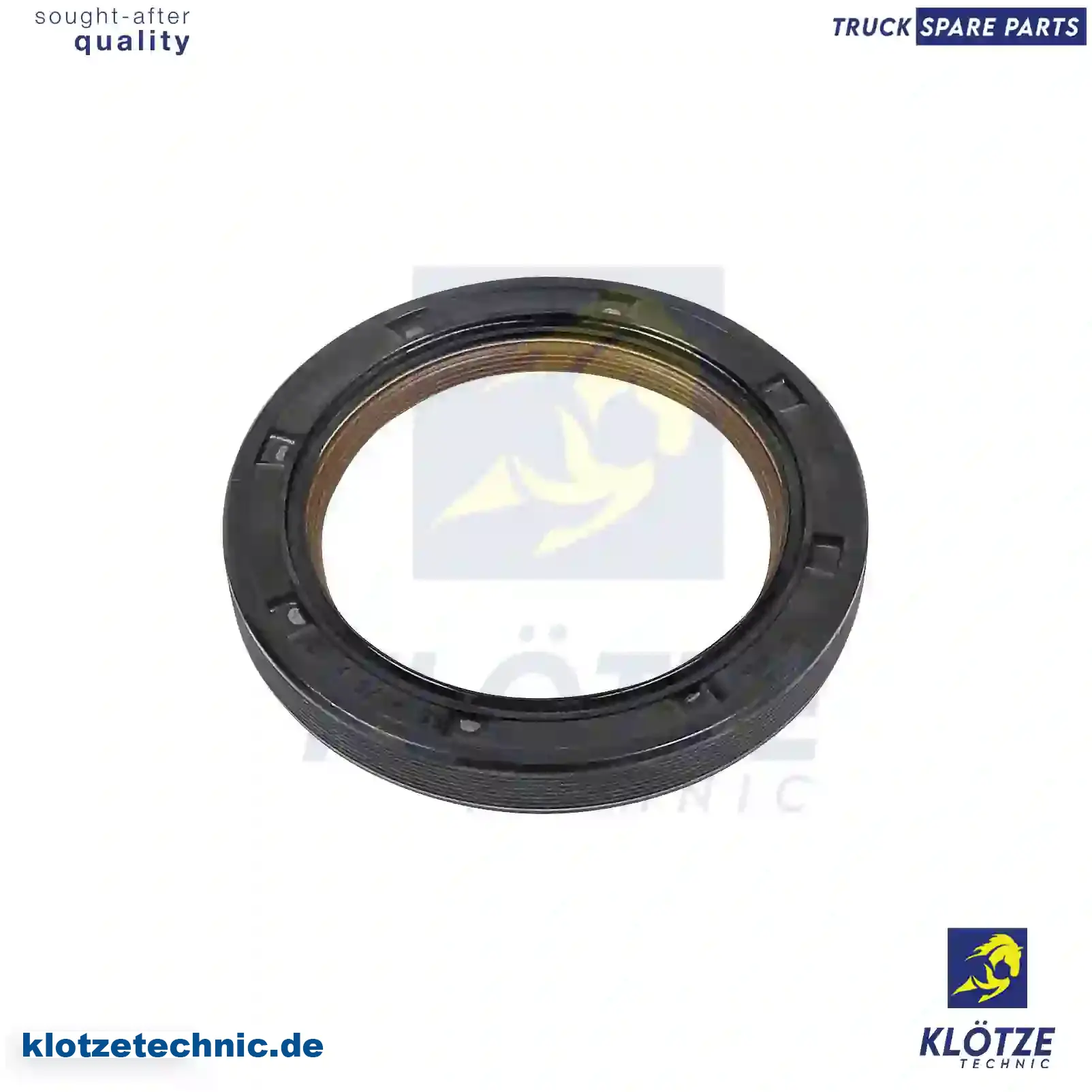 Oil seal, with mounting bush, 51015100267, 51015107002, , || Klötze Technic Automotive Air Brake Systems