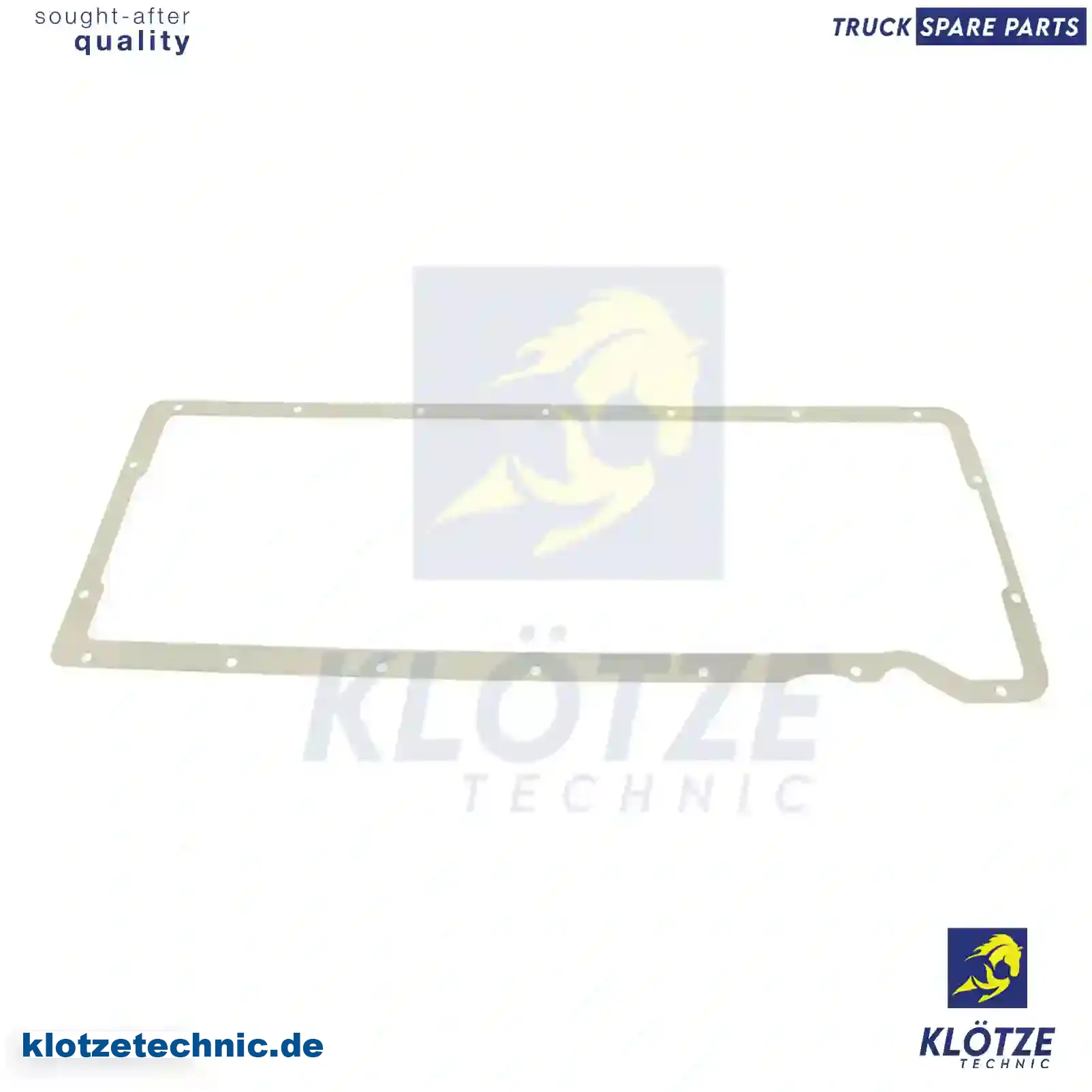 Oil sump gasket, 51059040122, 5105 || Klötze Technic Automotive Air Brake Systems