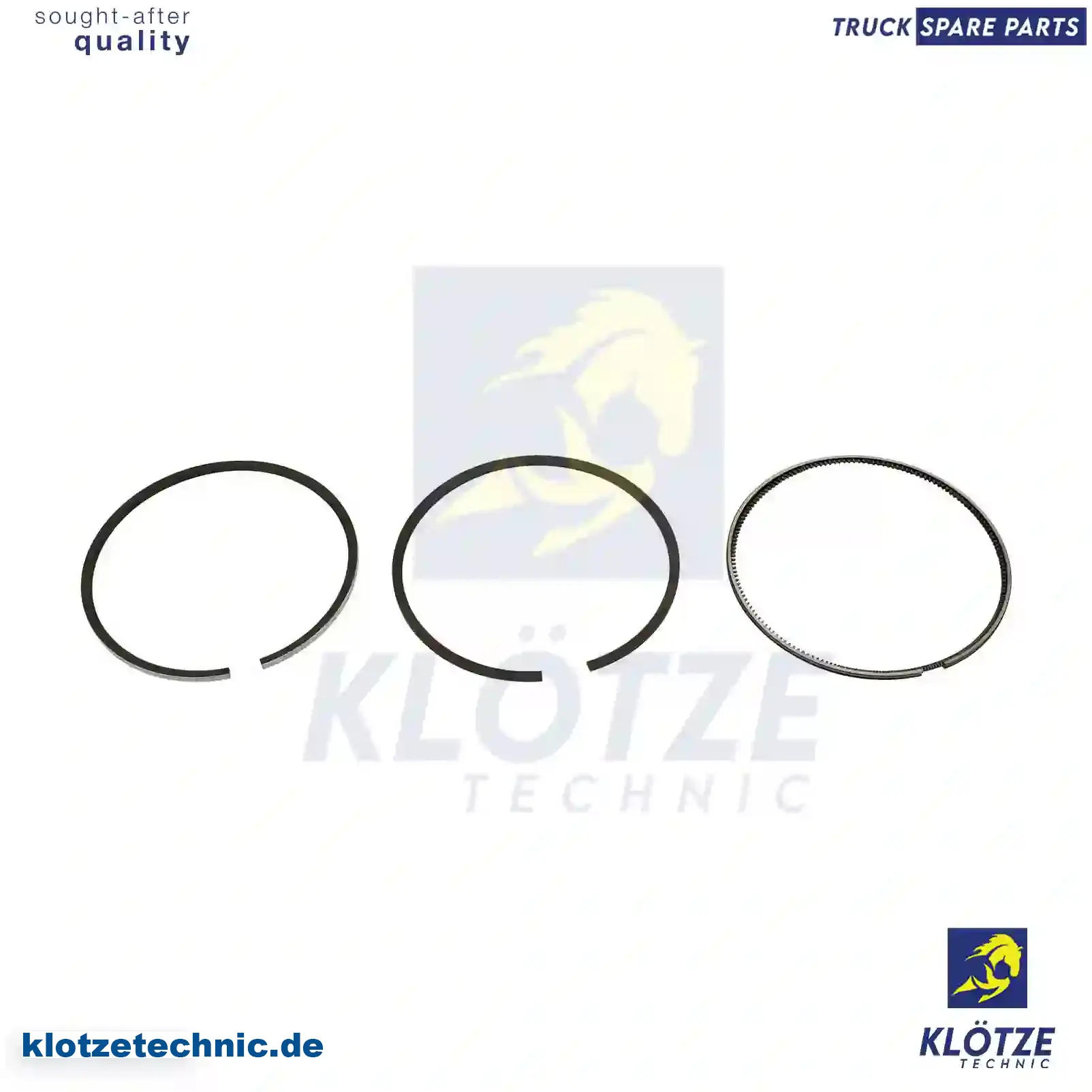 Piston ring kit, 7420747511, 7421253763, 20747511, 21253763, ZG01890-0008 || Klötze Technic Automotive Air Brake Systems