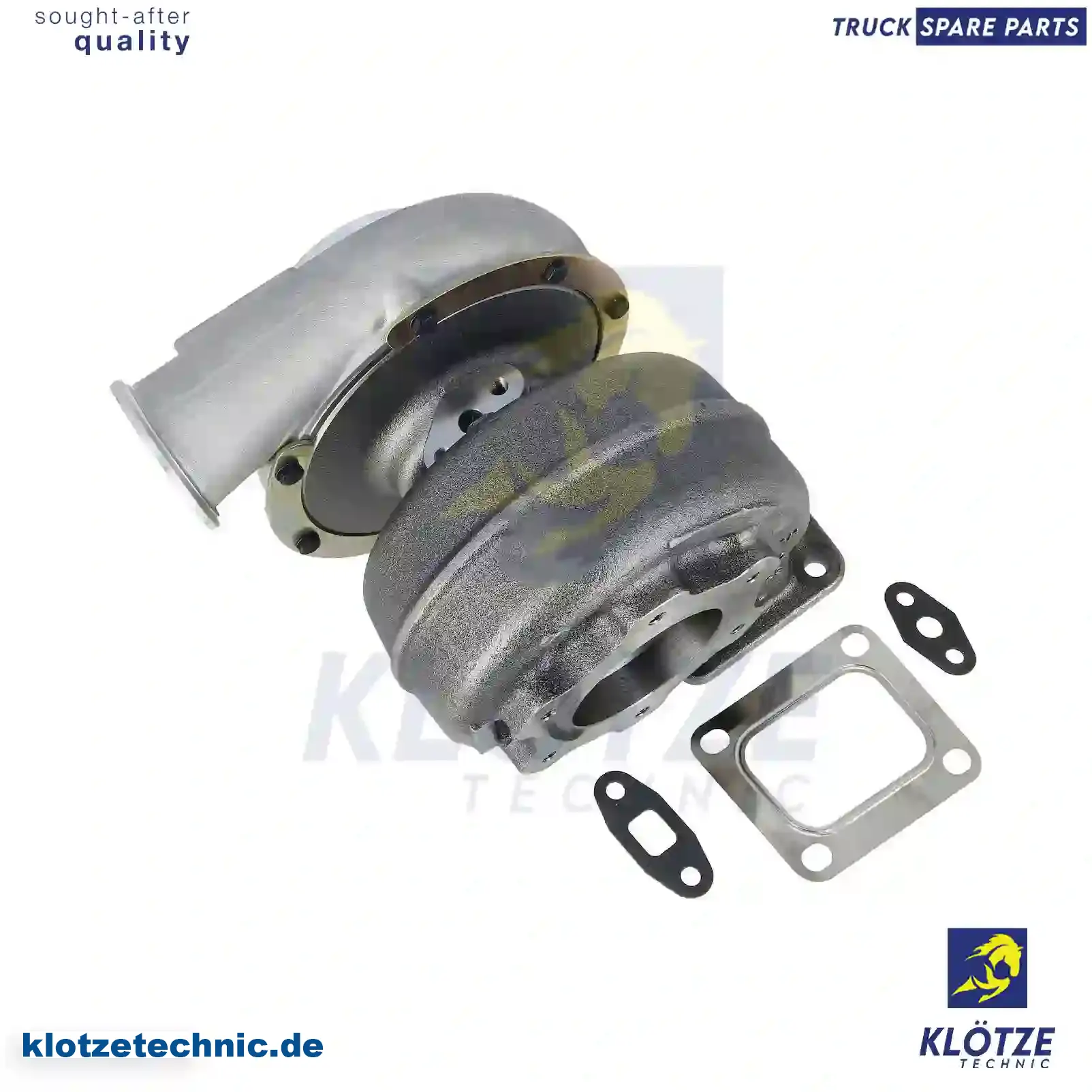Turbocharger, with gasket kit, 8112899, 8194432 || Klötze Technic Automotive Air Brake Systems
