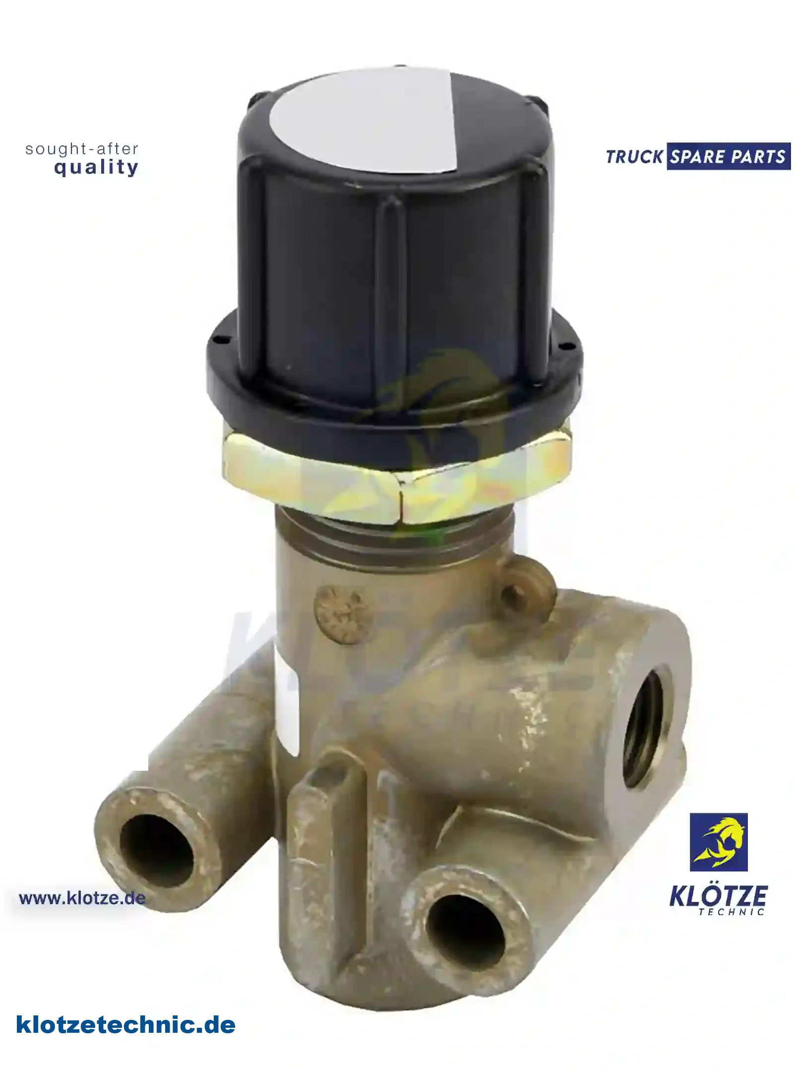 Reducing valve, 1611757, 20399143, , || Klötze Technic Automotive Air Brake Systems