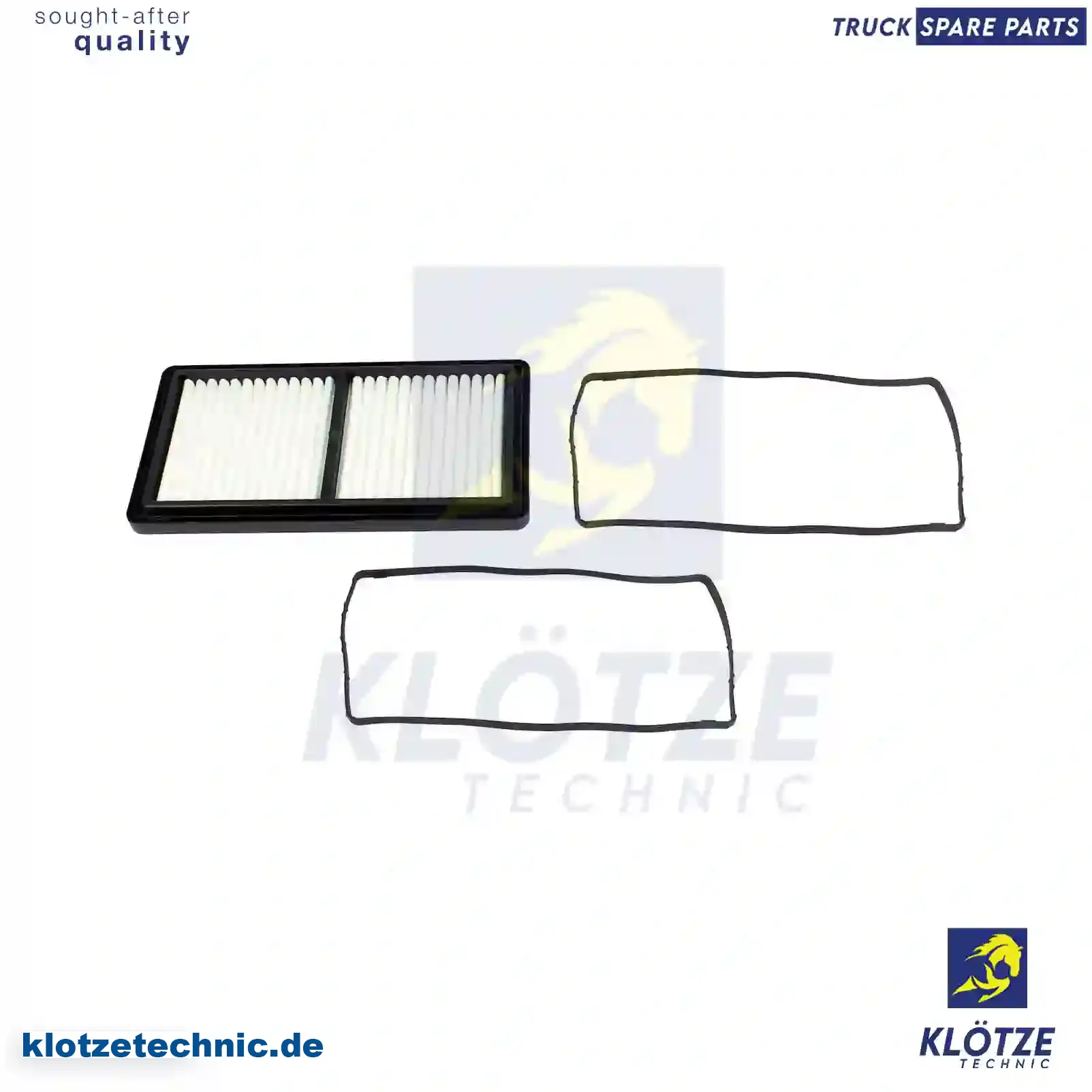 Filter, crankcase ventilation, with gaskets, 500311355S, 500357810S, 500383040S, 503622034, 504209107S, 5001857215S, ZG01148-0008 || Klötze Technic Automotive Air Brake Systems