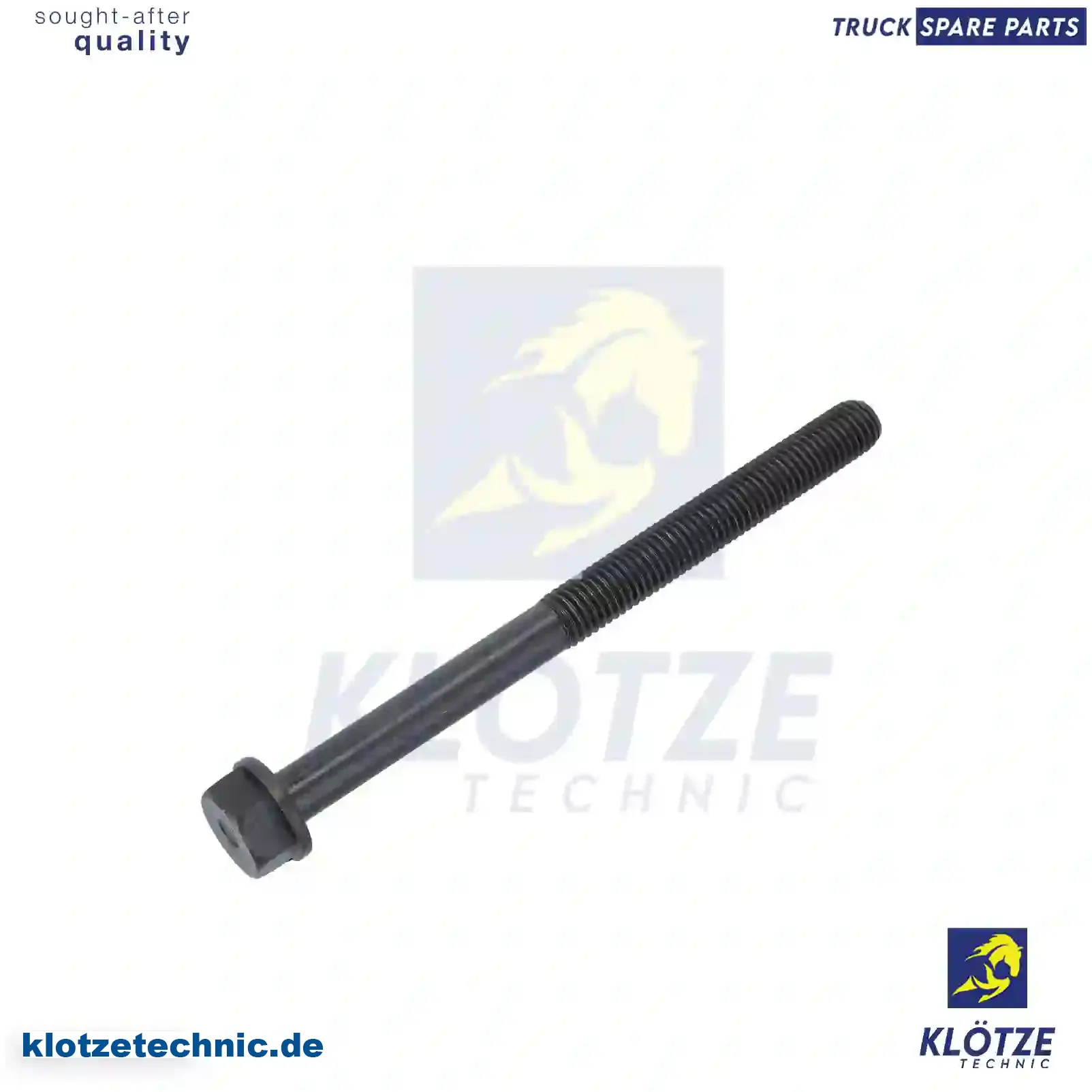 Cylinder head screw, 4891025 || Klötze Technic Automotive Air Brake Systems