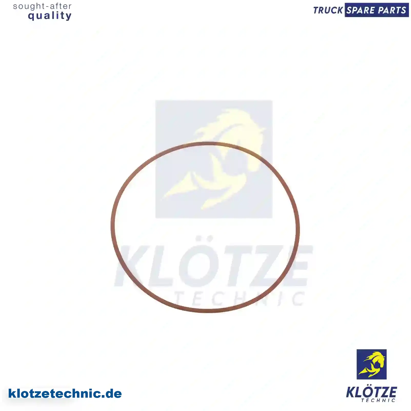O-ring, cylinder liner, 99455400, , , || Klötze Technic Automotive Air Brake Systems