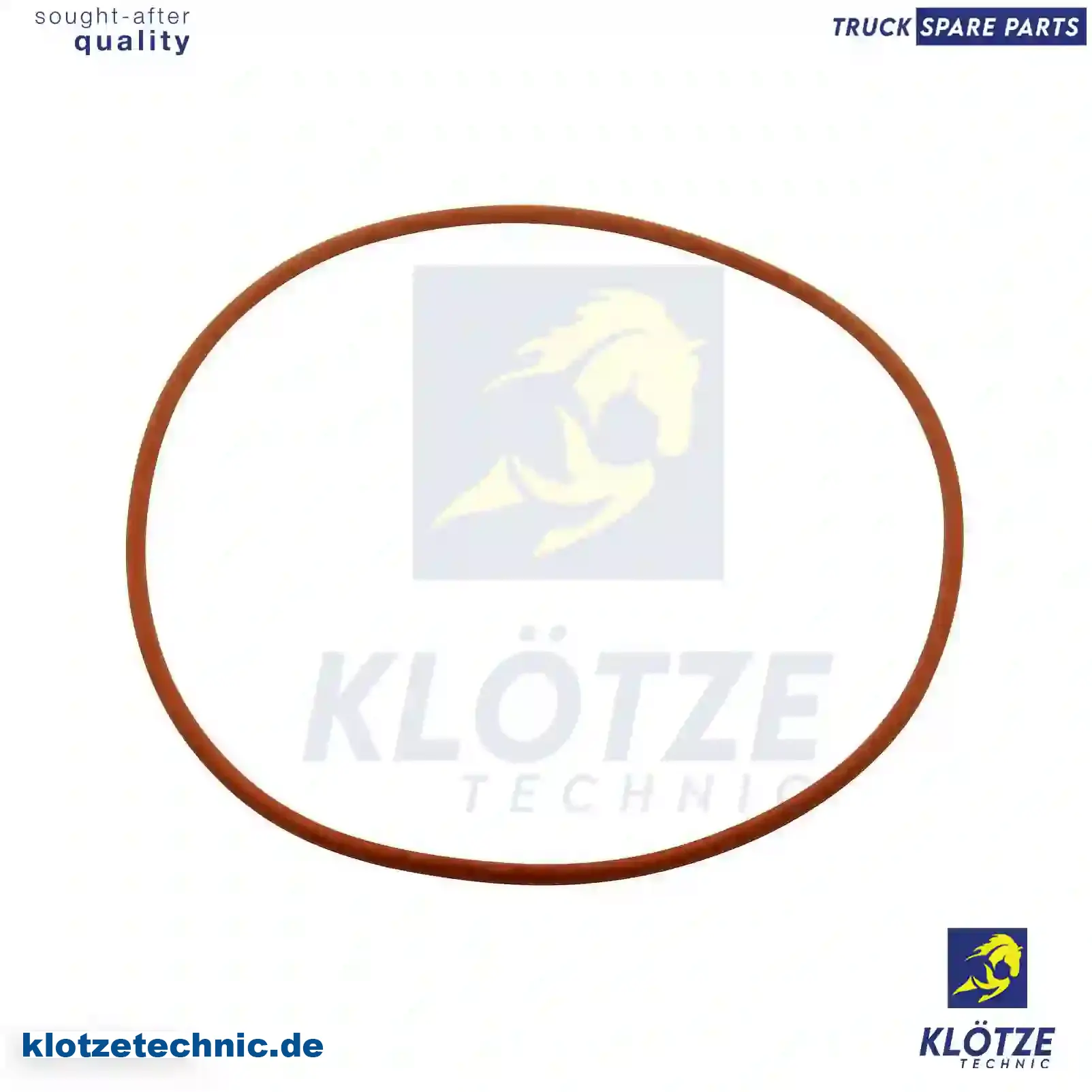 O-ring, cylinder liner, 99456553 || Klötze Technic Automotive Air Brake Systems