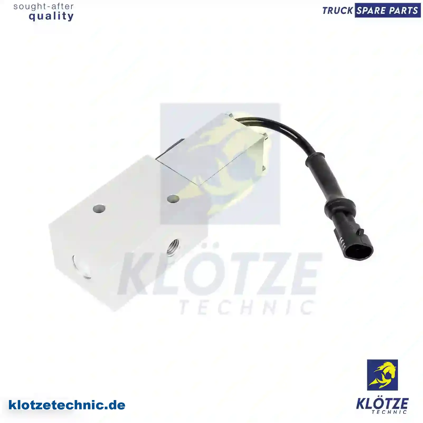 Control valve, turbocharger, 504203276 || Klötze Technic Automotive Air Brake Systems