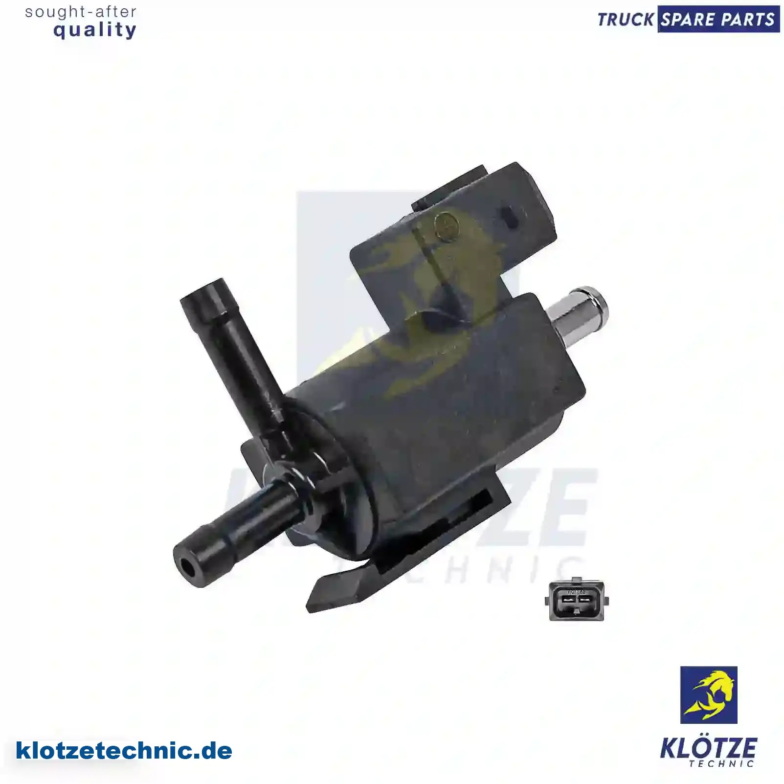 Control valve, turbocharger, 08030091, 08030091, 8030091 || Klötze Technic Automotive Air Brake Systems