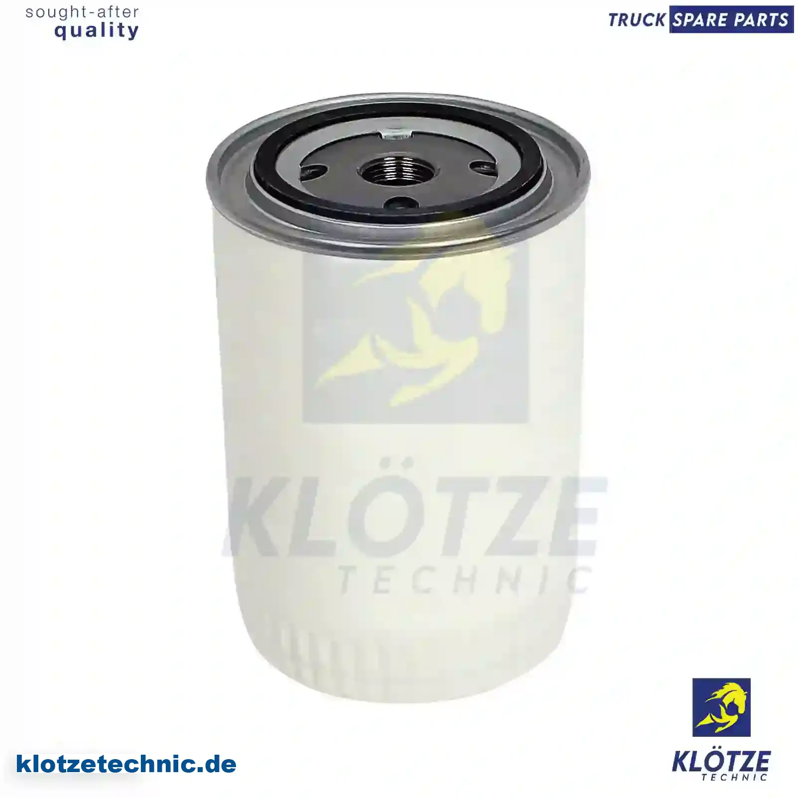 Oil filter, 5006143645, 5010403652, , || Klötze Technic Automotive Air Brake Systems