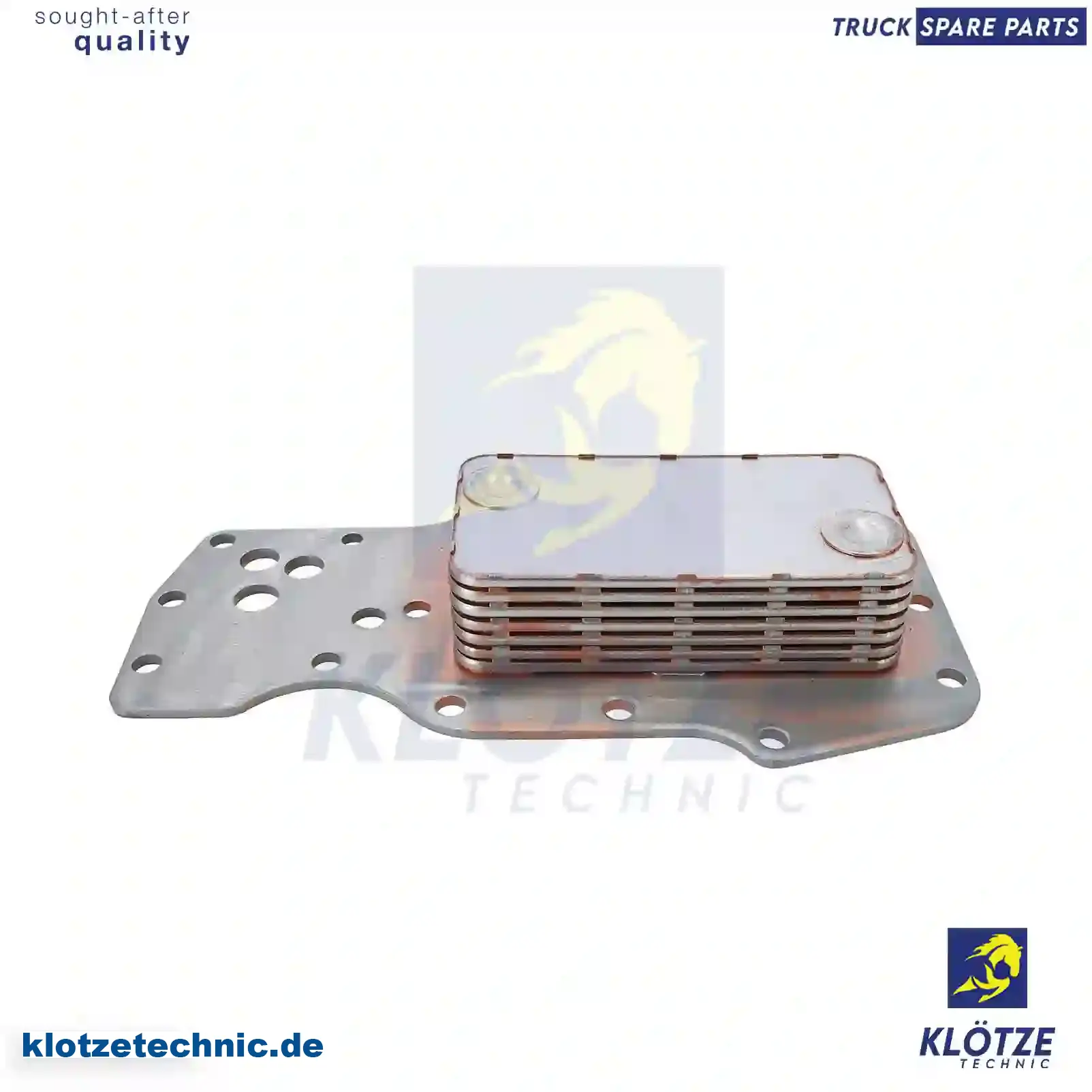 Oil cooler, 1399642, 04896407, 504047629, 504387924, 5801750731 || Klötze Technic Automotive Air Brake Systems