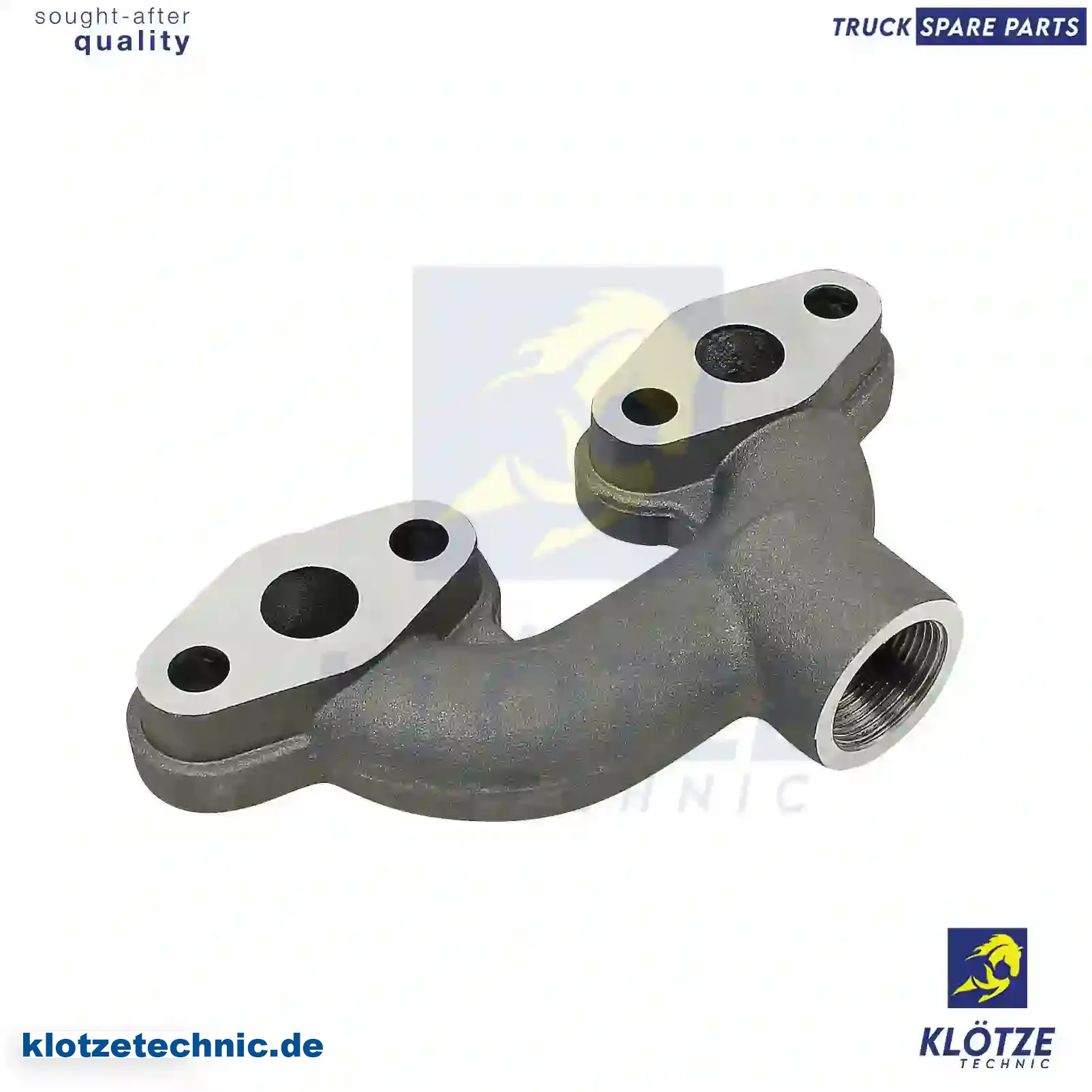 Exhaust manifold, compressor, 4649176, 4649176 || Klötze Technic Automotive Air Brake Systems