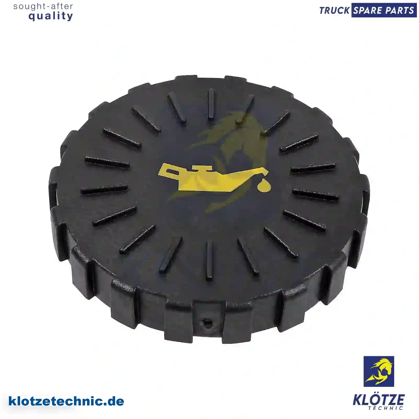 Oil filler cap, 504262827, 98442027, 504262827, 98442027 || Klötze Technic Automotive Air Brake Systems