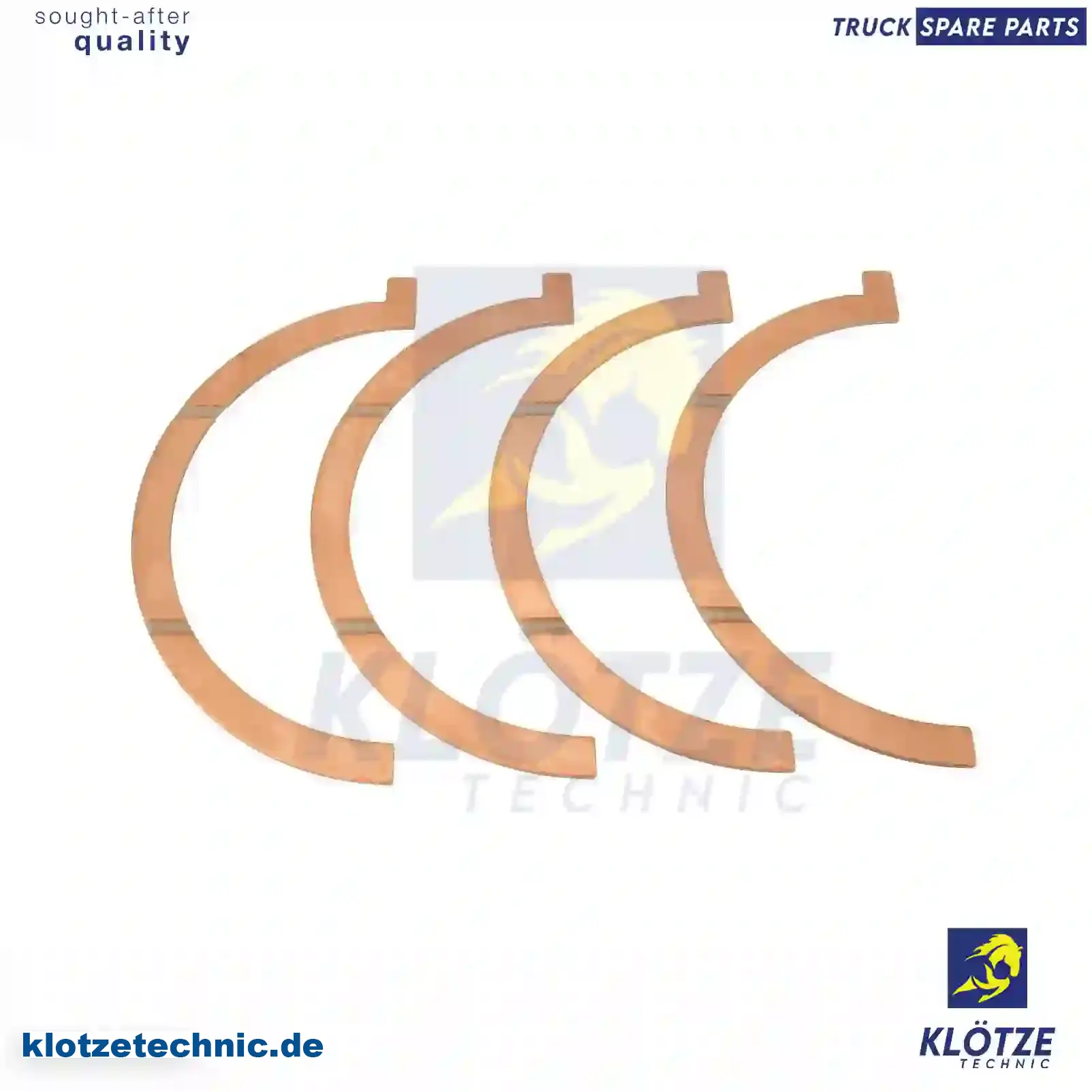 Thrust washer kit, 276758, ZG40312-0008 || Klötze Technic Automotive Air Brake Systems