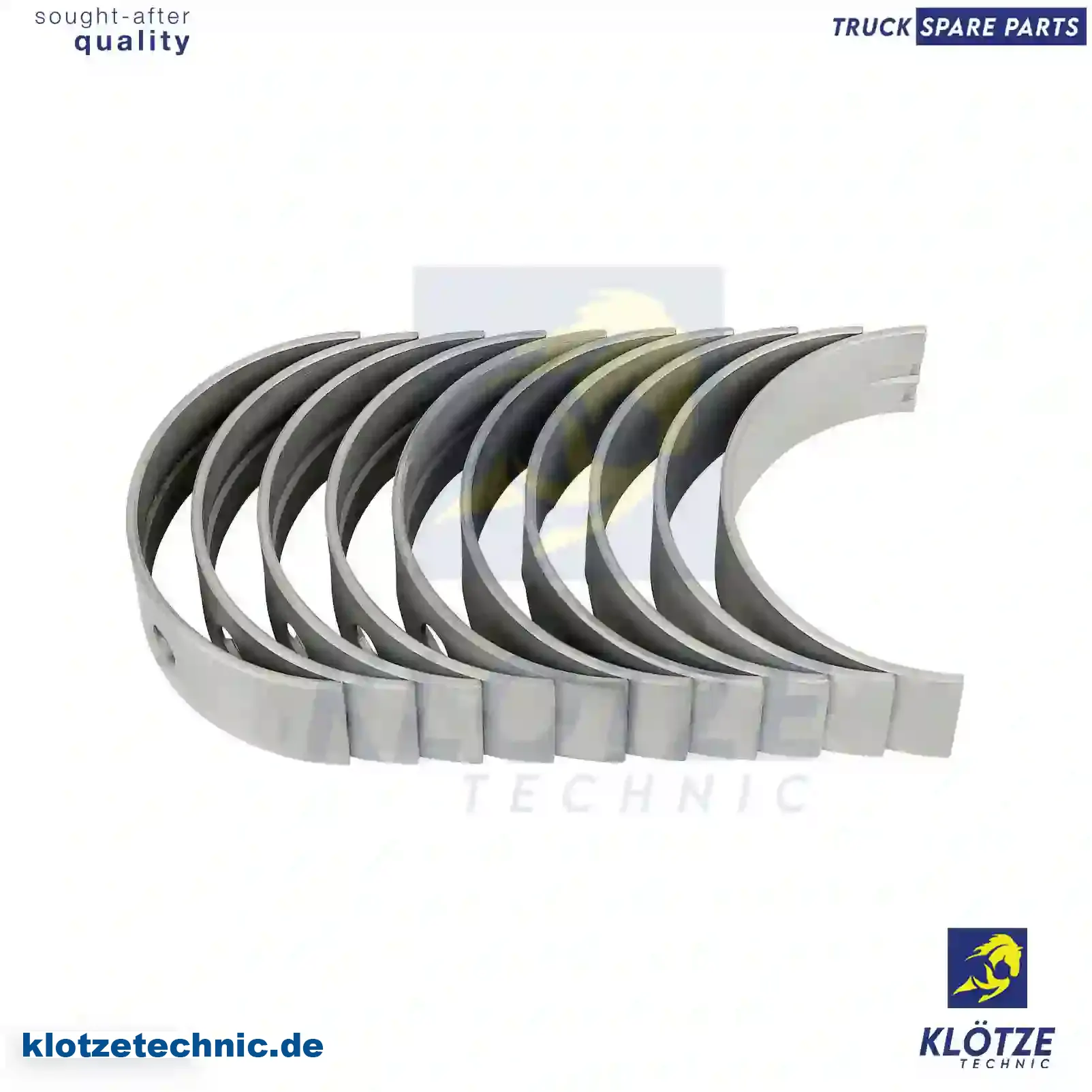 Main bearing kit, 01930812, 01930812S1, 1930812, 1930812S1 || Klötze Technic Automotive Air Brake Systems