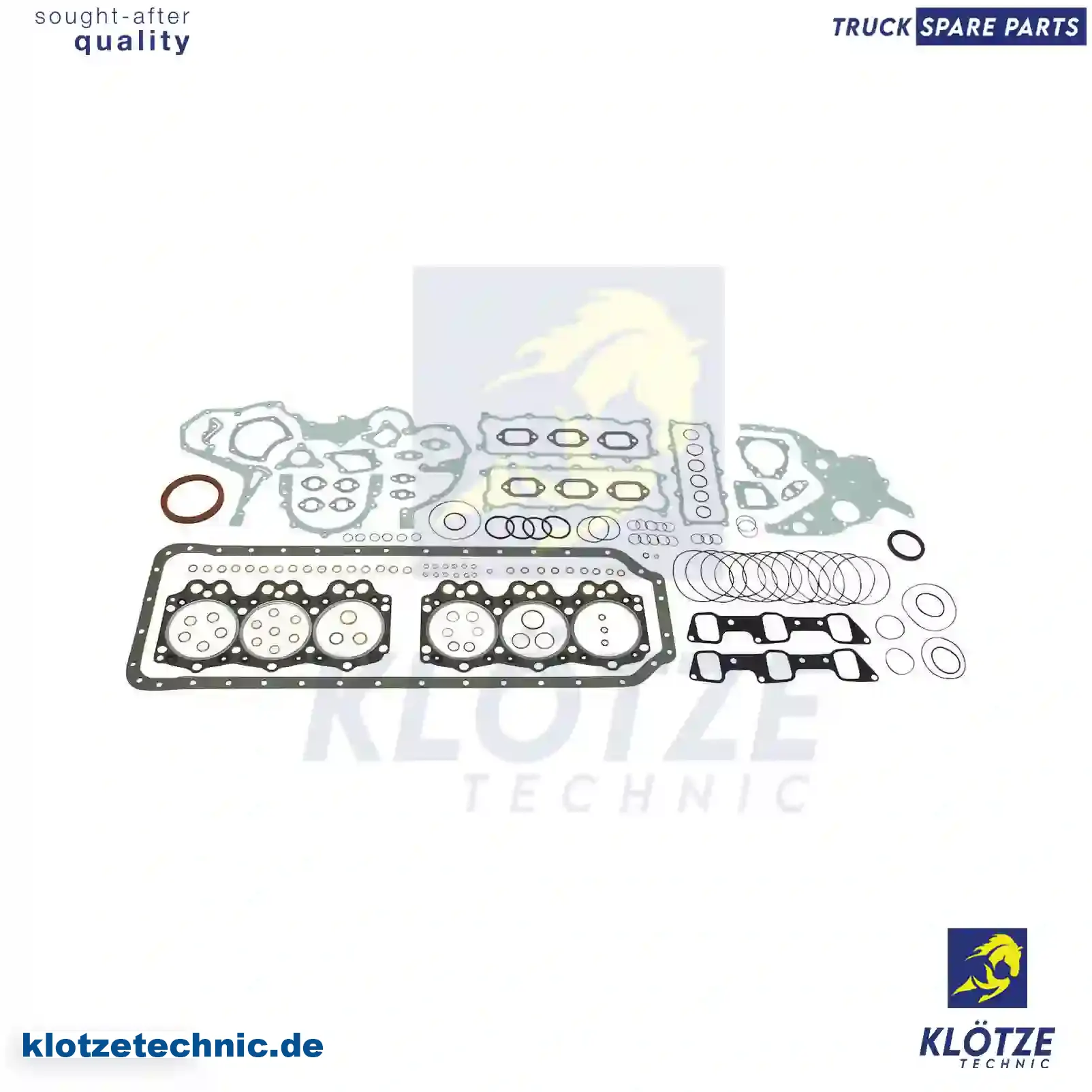 General overhaul kit, 01907668, 01907849, 1907668, 1907849 || Klötze Technic Automotive Air Brake Systems