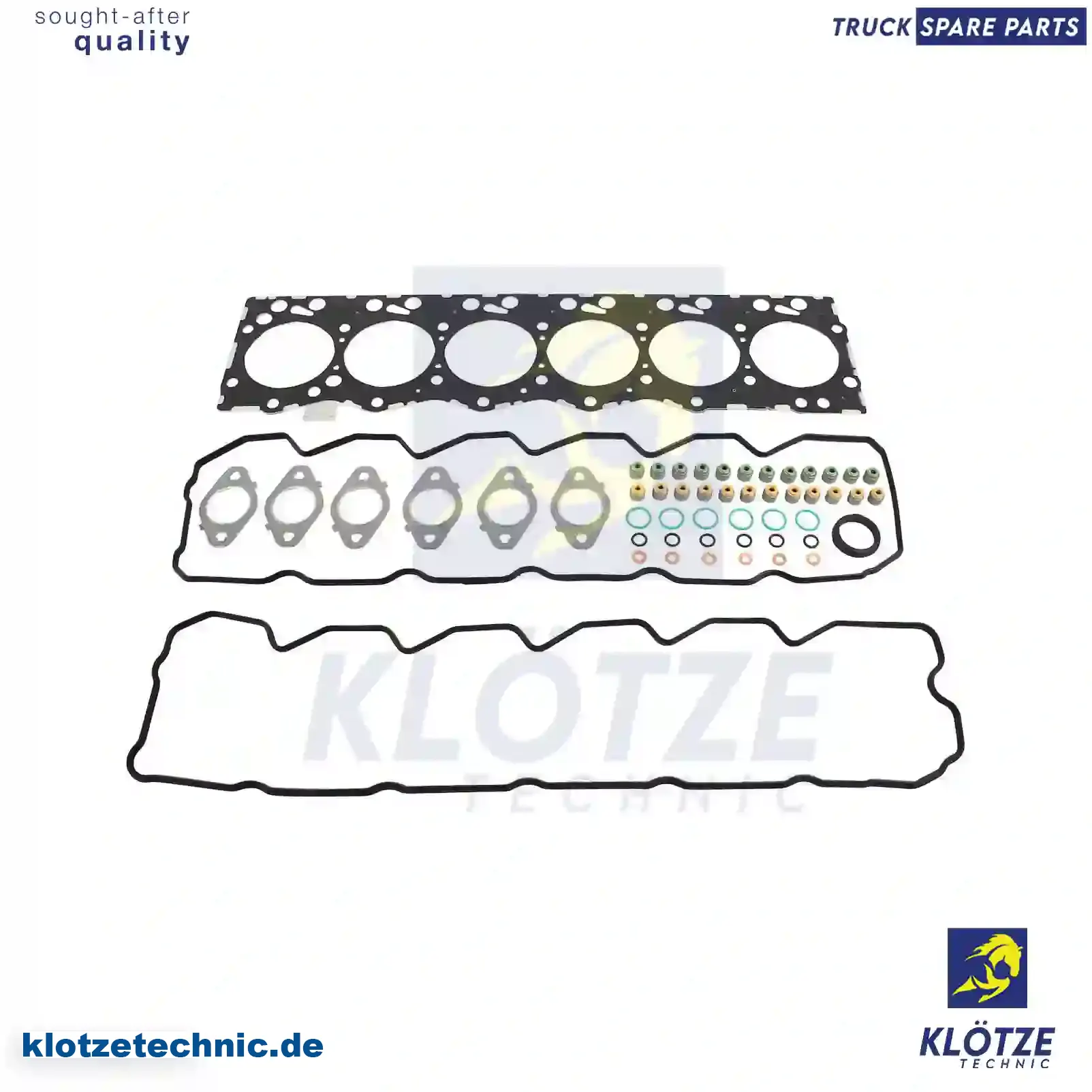 Cylinder head gasket kit, 02992365, 02992501, 02992642, 02995643, 2992365, 2992501, 2992642, 2995643 || Klötze Technic Automotive Air Brake Systems